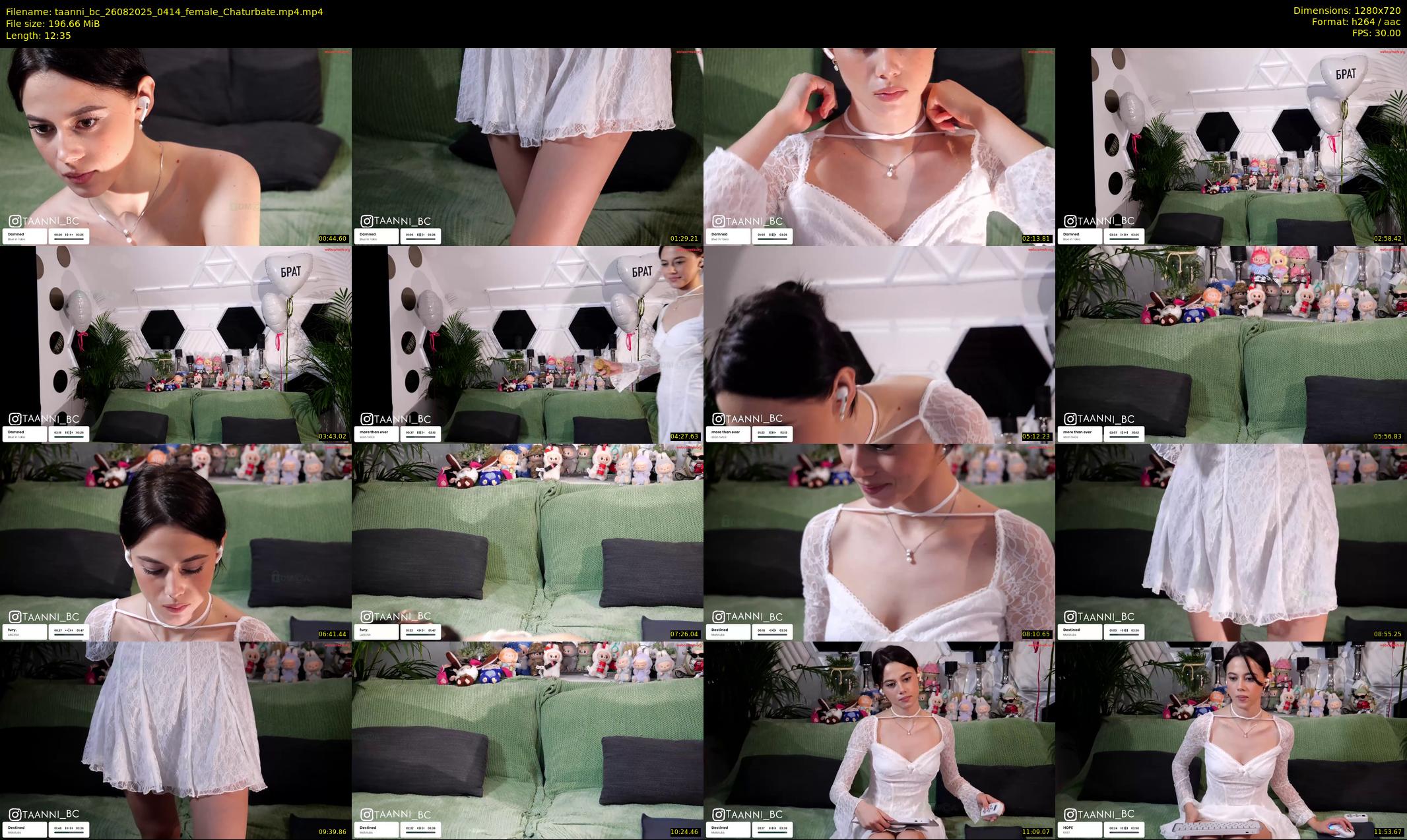 taanni_bc — 13 minute Chaturbate female cam show recording, 720p, Aug 26, 2025