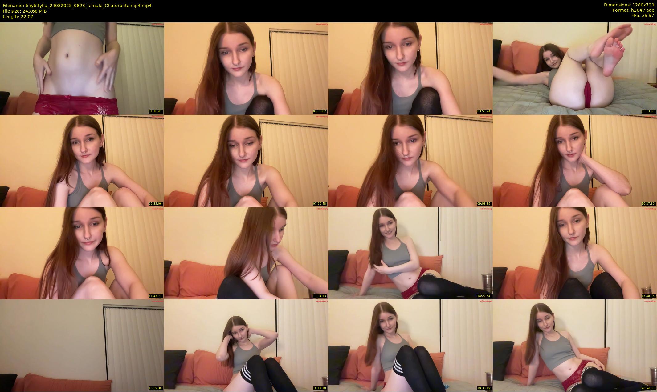 tinytittytia — 23 minute Chaturbate female cam show recording, 720p, Aug 24, 2025