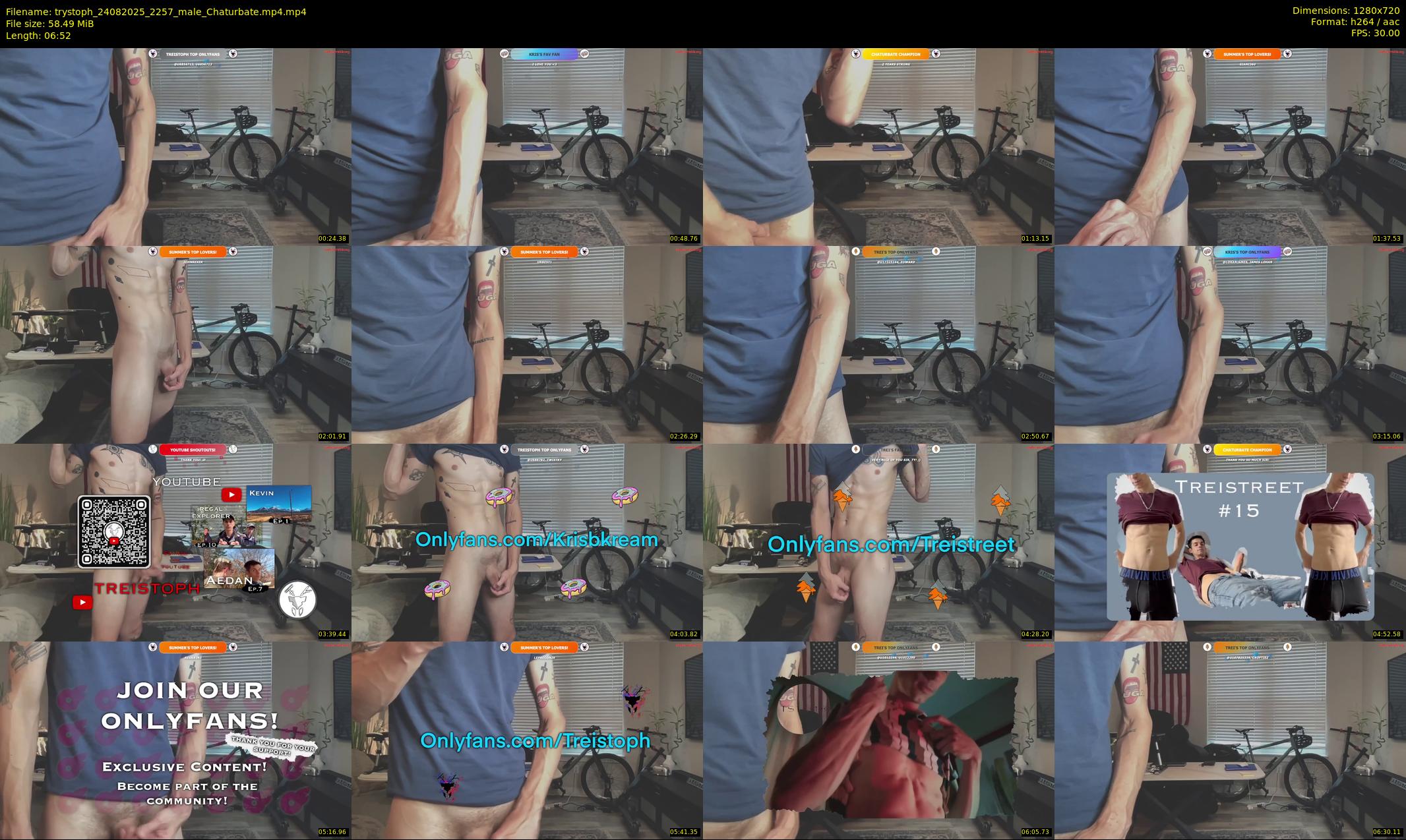 trystoph — 7 minute Chaturbate male cam show recording, 720p, Aug 24, 2025