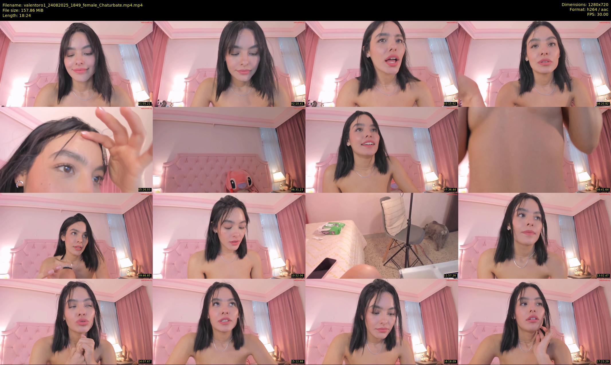valentoro1 — 19 minute Chaturbate female cam show recording, 720p, Aug 24, 2025