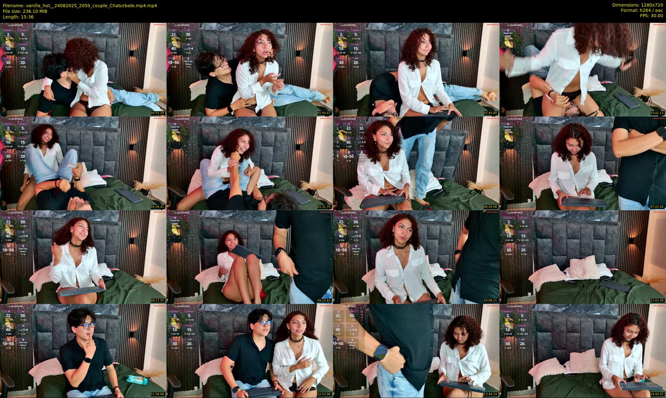 vanilla_hot_ — 16 minute Chaturbate couple cam show recording, 720p, Aug 24, 2025