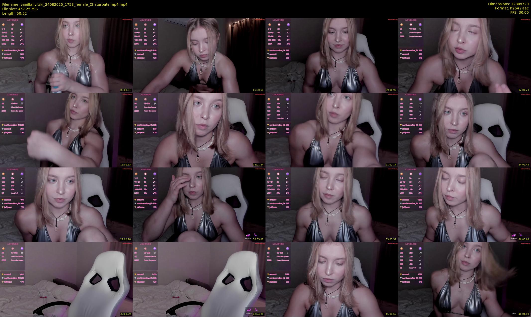 vanillalivitski — 51 minute Chaturbate female cam show recording, 720p, Aug 24, 2025