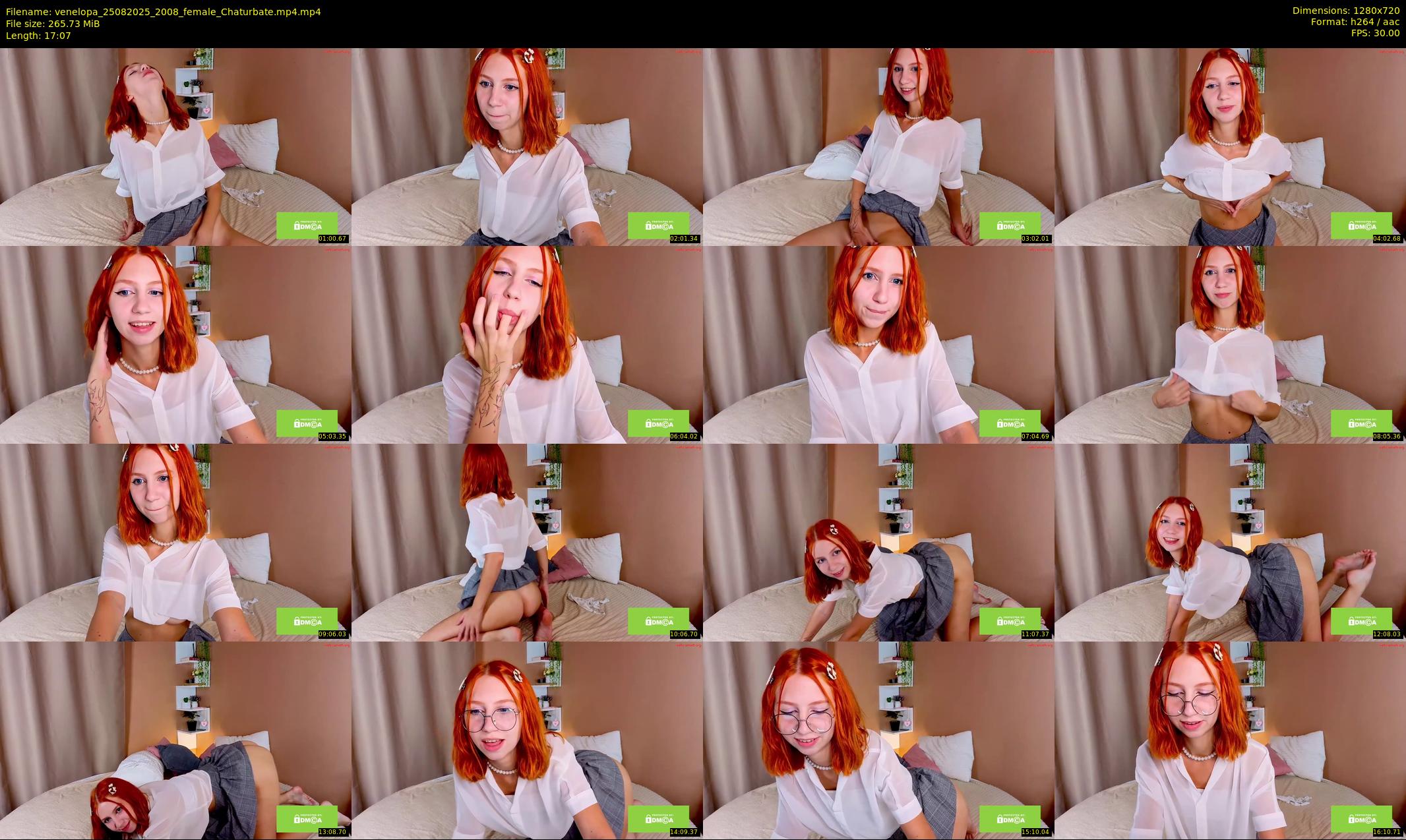 venelopa — 18 minute Chaturbate female cam show recording, 720p, Aug 25, 2025