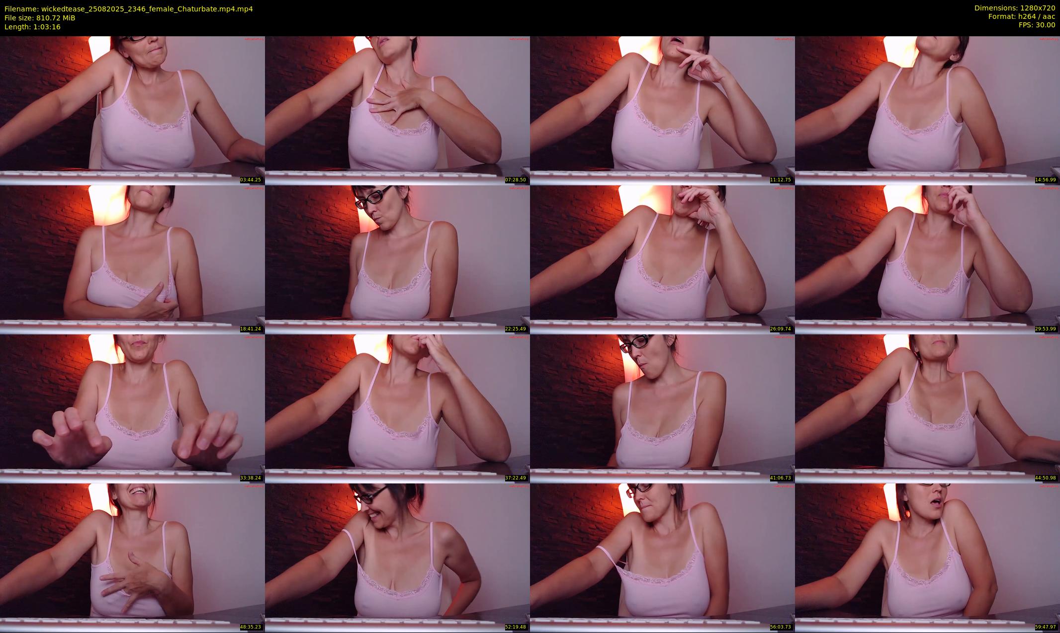 wickedtease — 64 minute Chaturbate female cam show recording, 720p, Aug 25, 2025