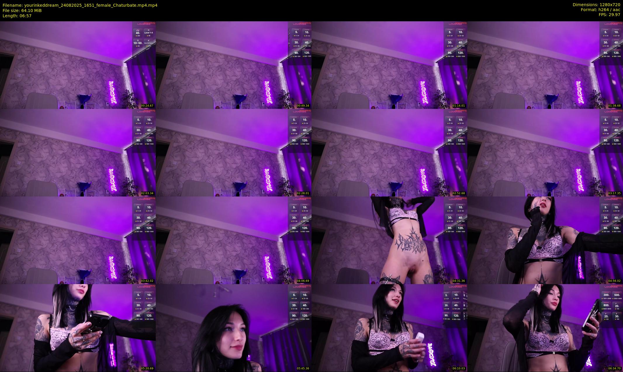 yourinkeddream — 7 minute Chaturbate couple cam show recording, 720p, Aug 24, 2025