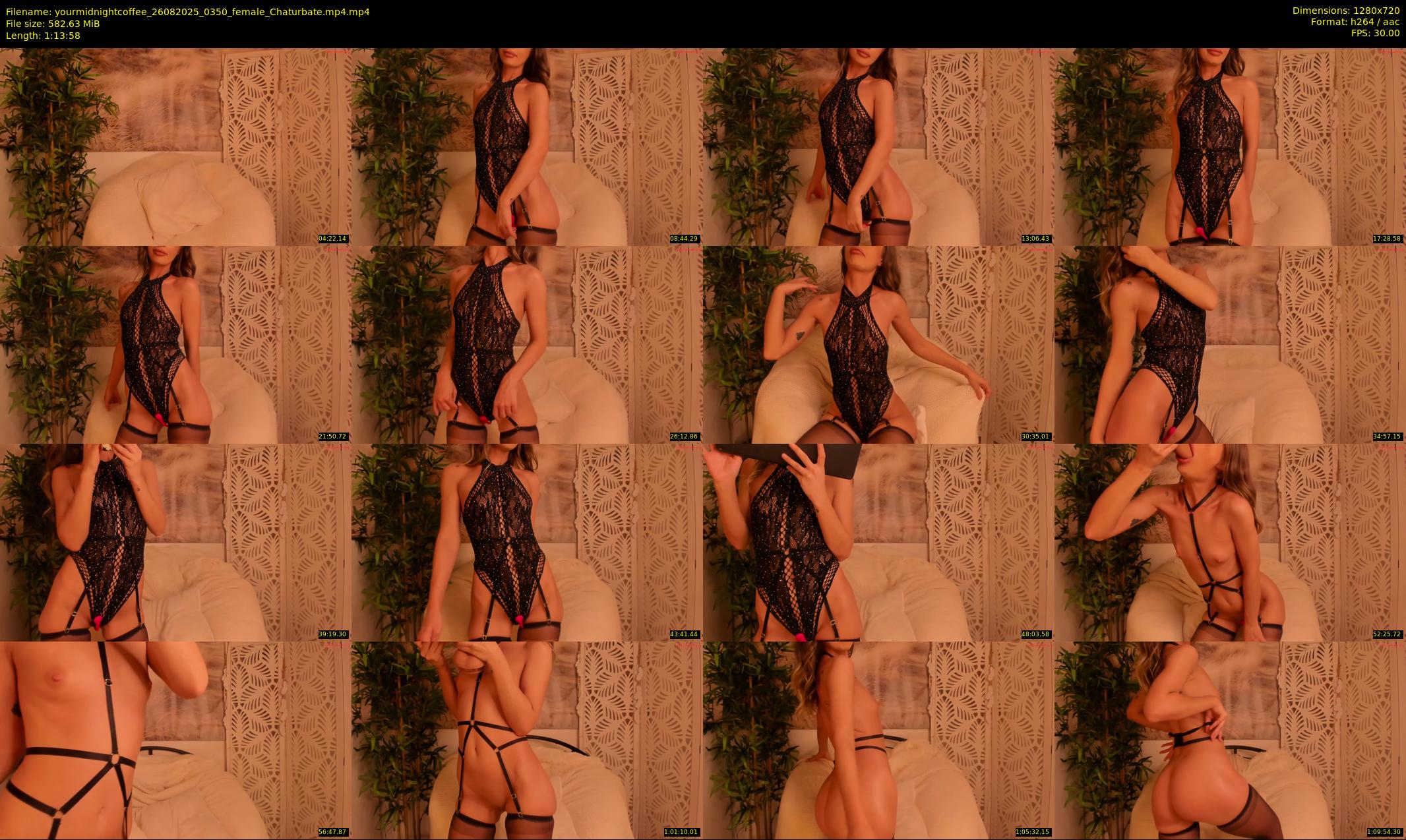 yourmidnightcoffee — 74 minute Chaturbate female cam show recording, 720p, Aug 26, 2025