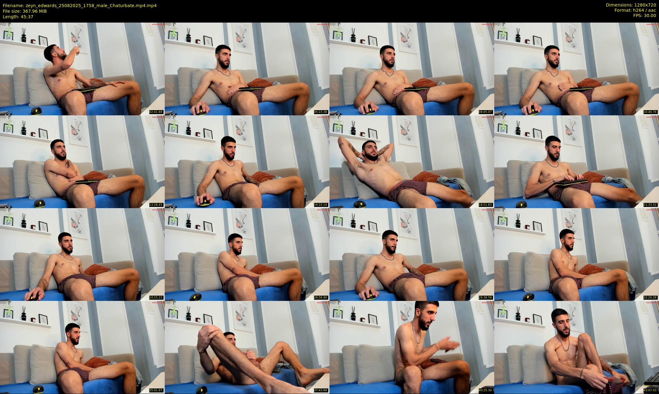 zeyn_edwards — 46 minute Chaturbate male cam show recording, 720p, Aug 25, 2025