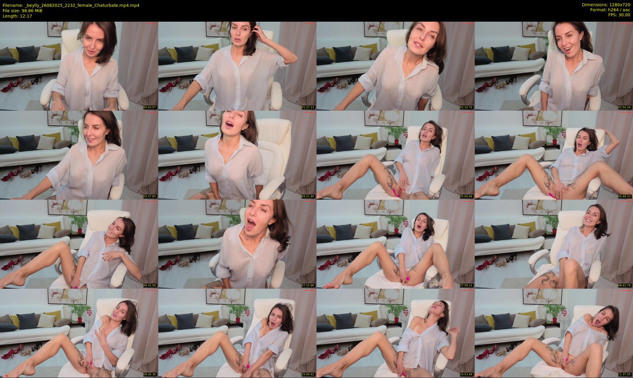 _beylly — 13 minute Chaturbate female cam show recording, 720p, Aug 26, 2025