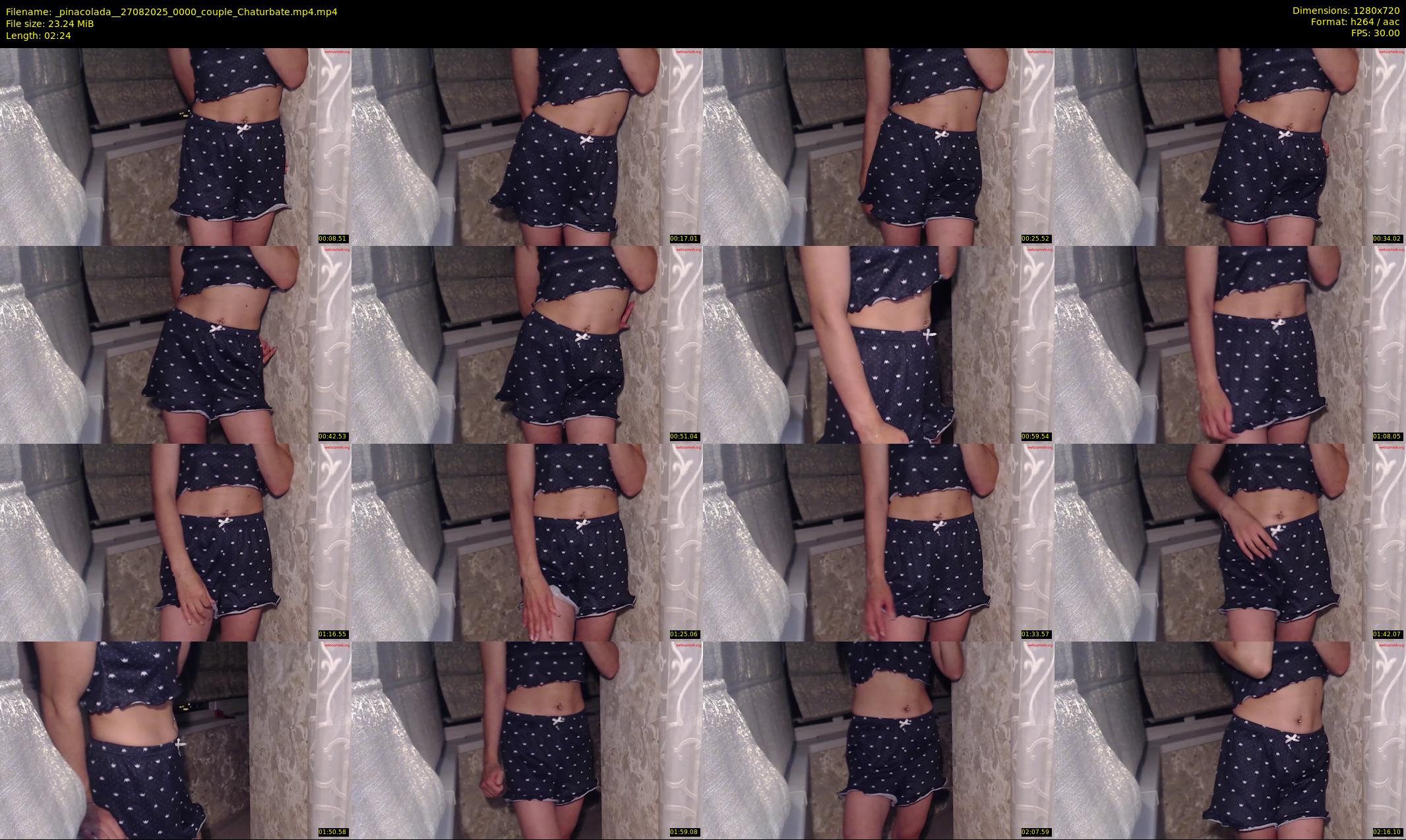 _pinacolada_ — 3 minute Chaturbate couple cam show recording, 720p, Aug 27, 2025