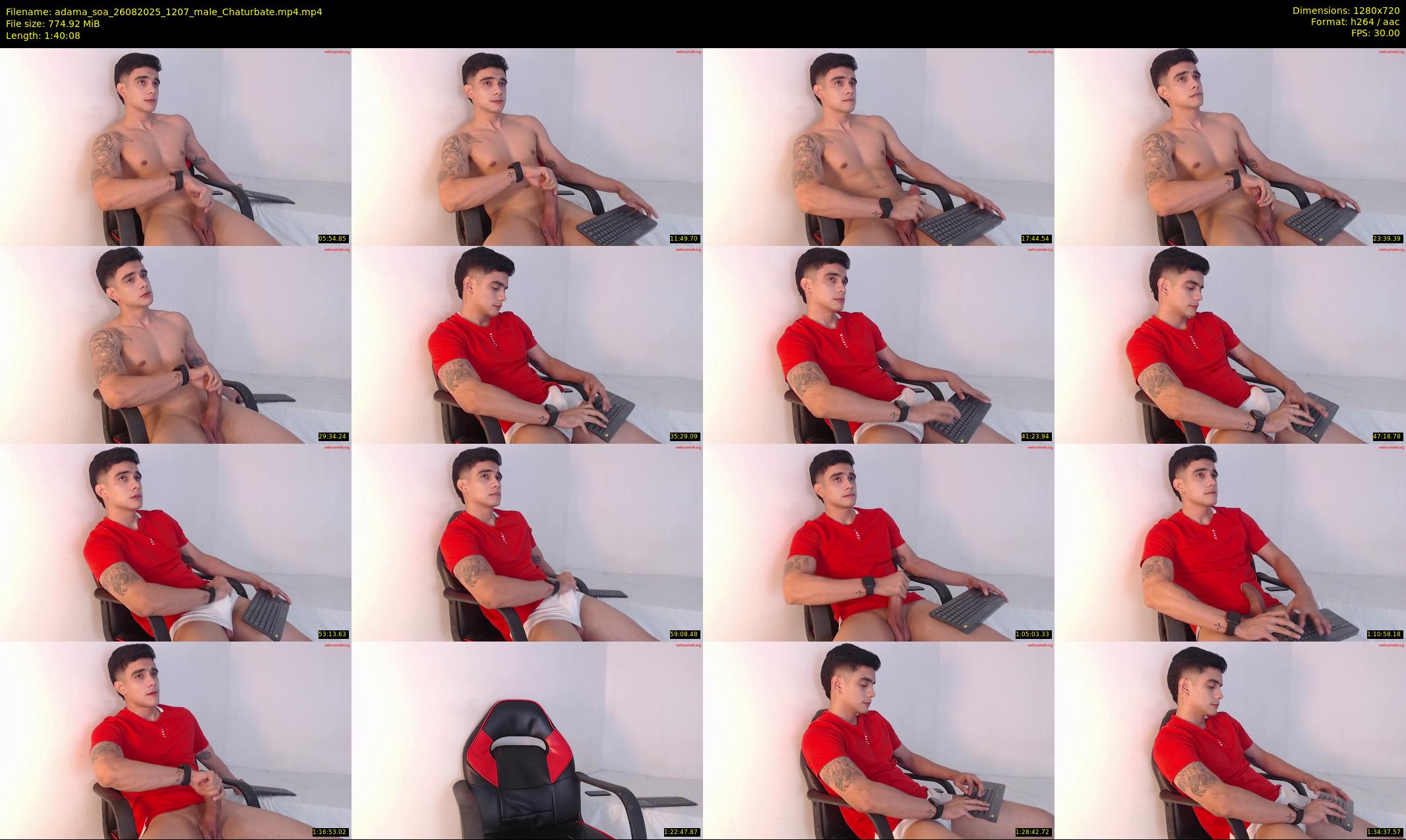 adama_soa — 101 minute Chaturbate male cam show recording, 720p, Aug 26, 2025