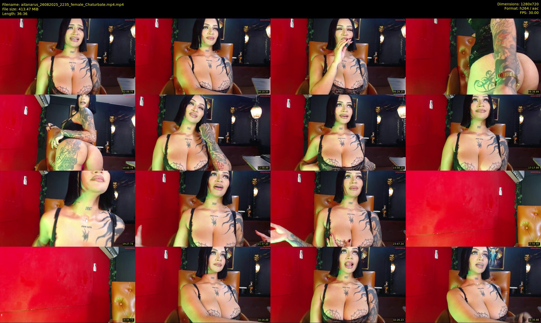 aitanarus — 37 minute Chaturbate female cam show recording, 720p, Aug 26, 2025