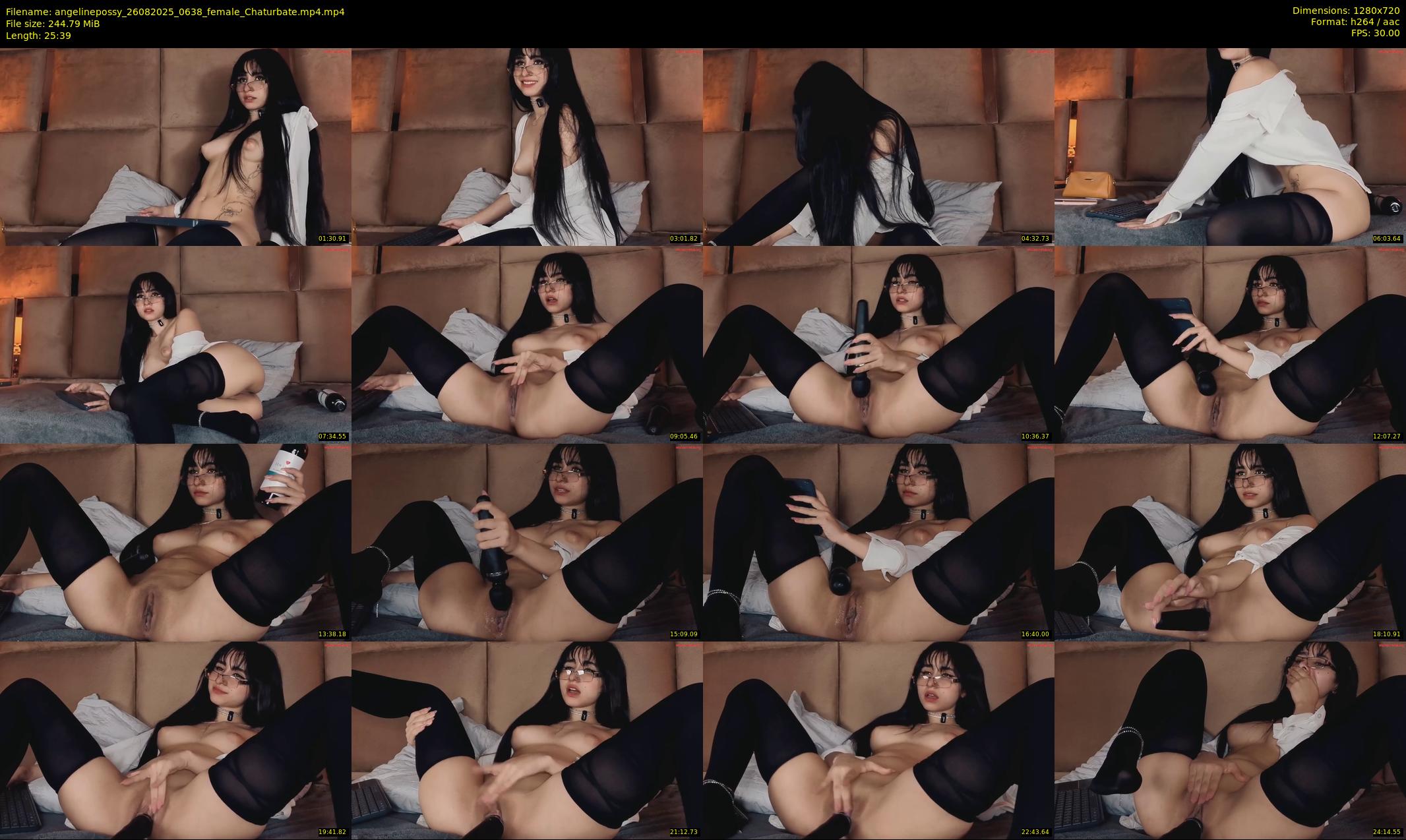 angelinepossy — 26 minute Chaturbate female cam show recording, 720p, Aug 26, 2025