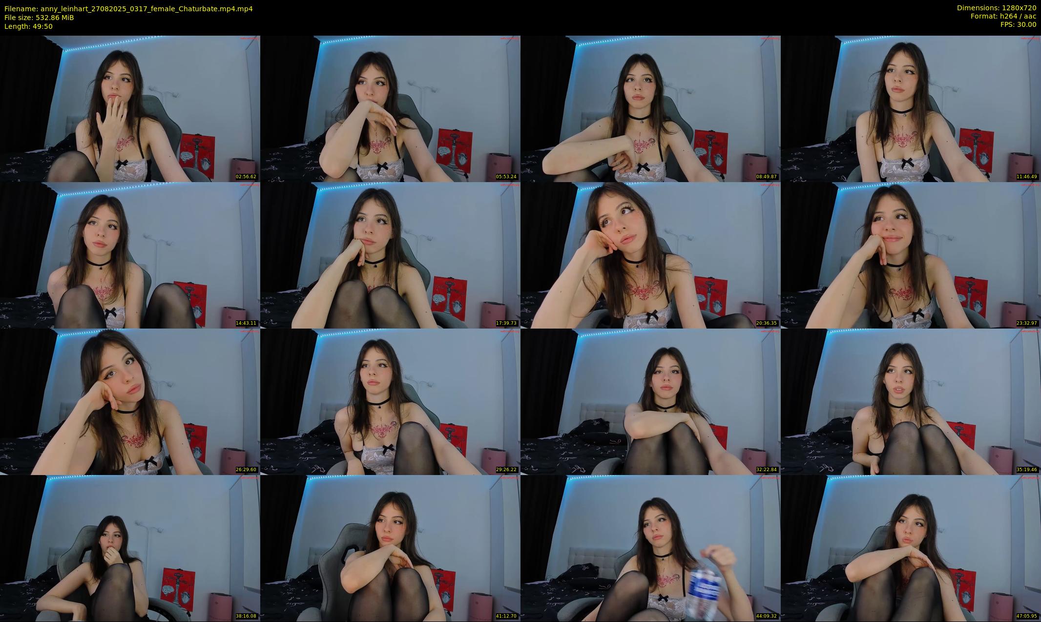 anny_leinhart — 50 minute Chaturbate female cam show recording, 720p, Aug 27, 2025