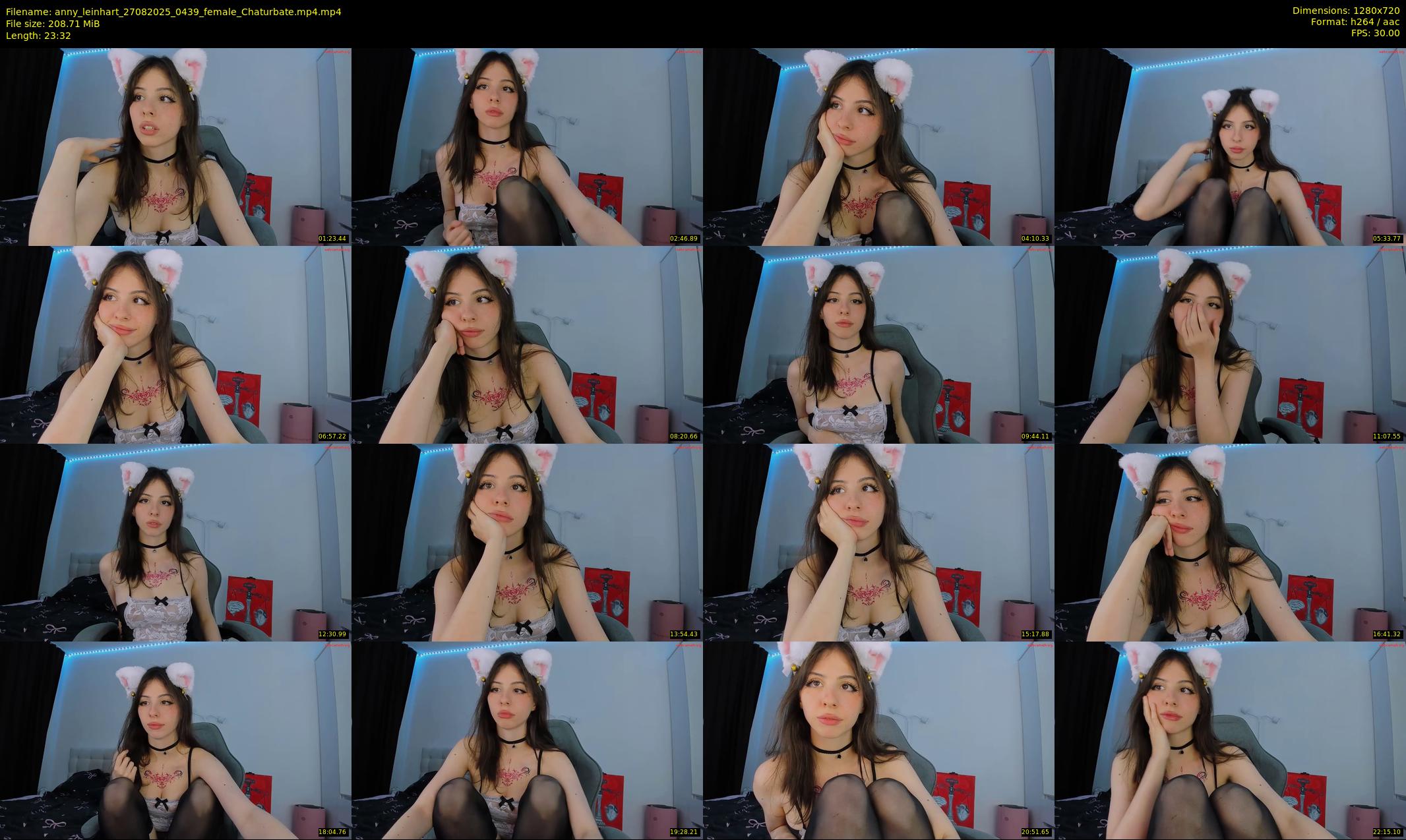 anny_leinhart — 24 minute Chaturbate female cam show recording, 720p, Aug 27, 2025