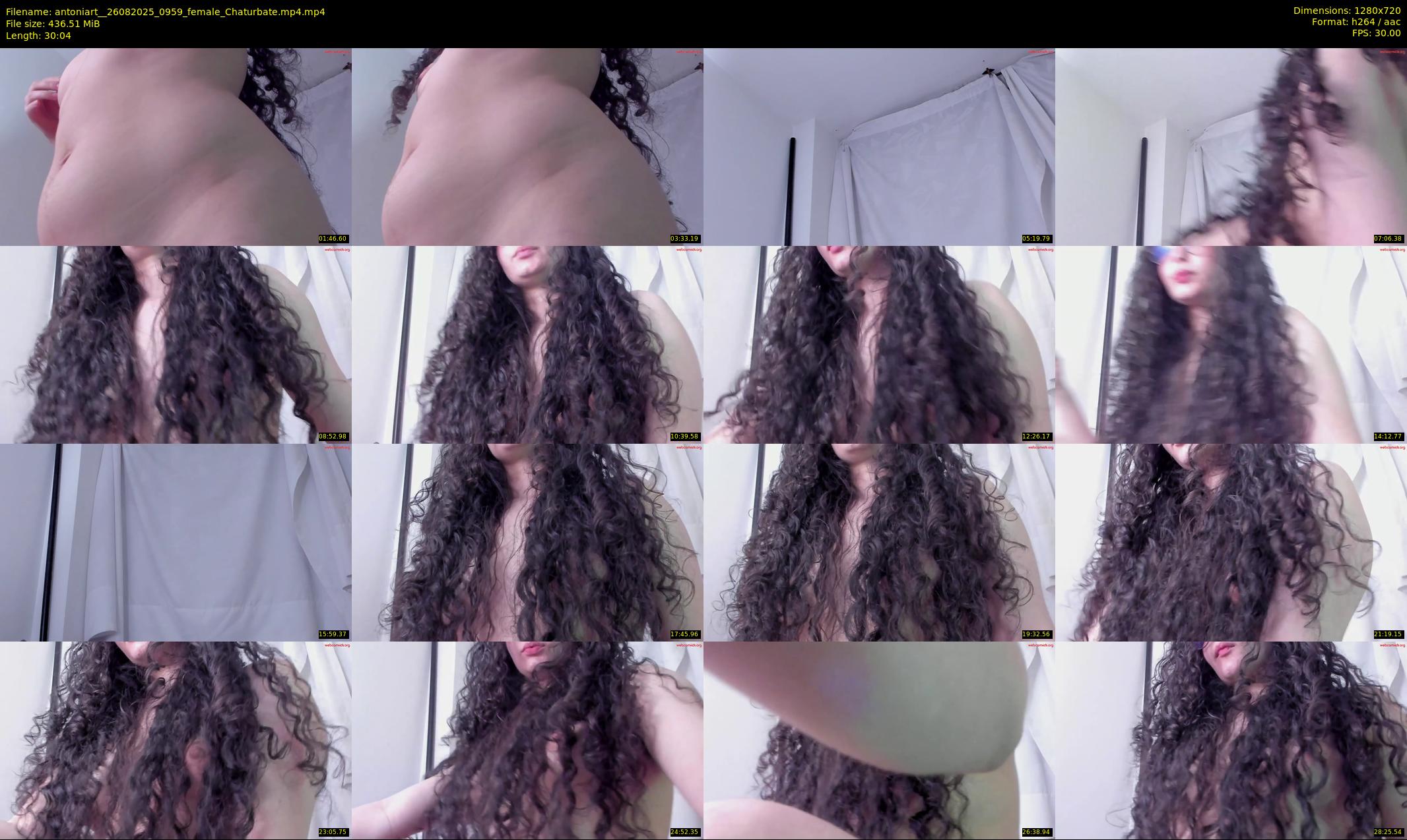 antoniart_ — 31 minute Chaturbate female cam show recording, 720p, Aug 26, 2025