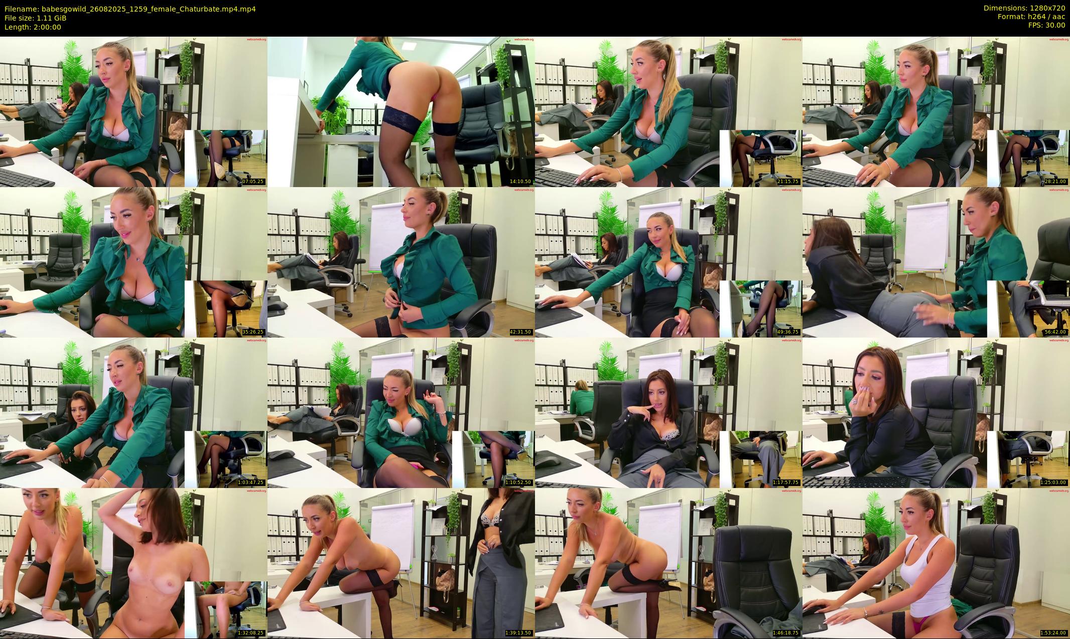 babesgowild — 120 minute Chaturbate couple cam show recording, 720p, Aug 26, 2025