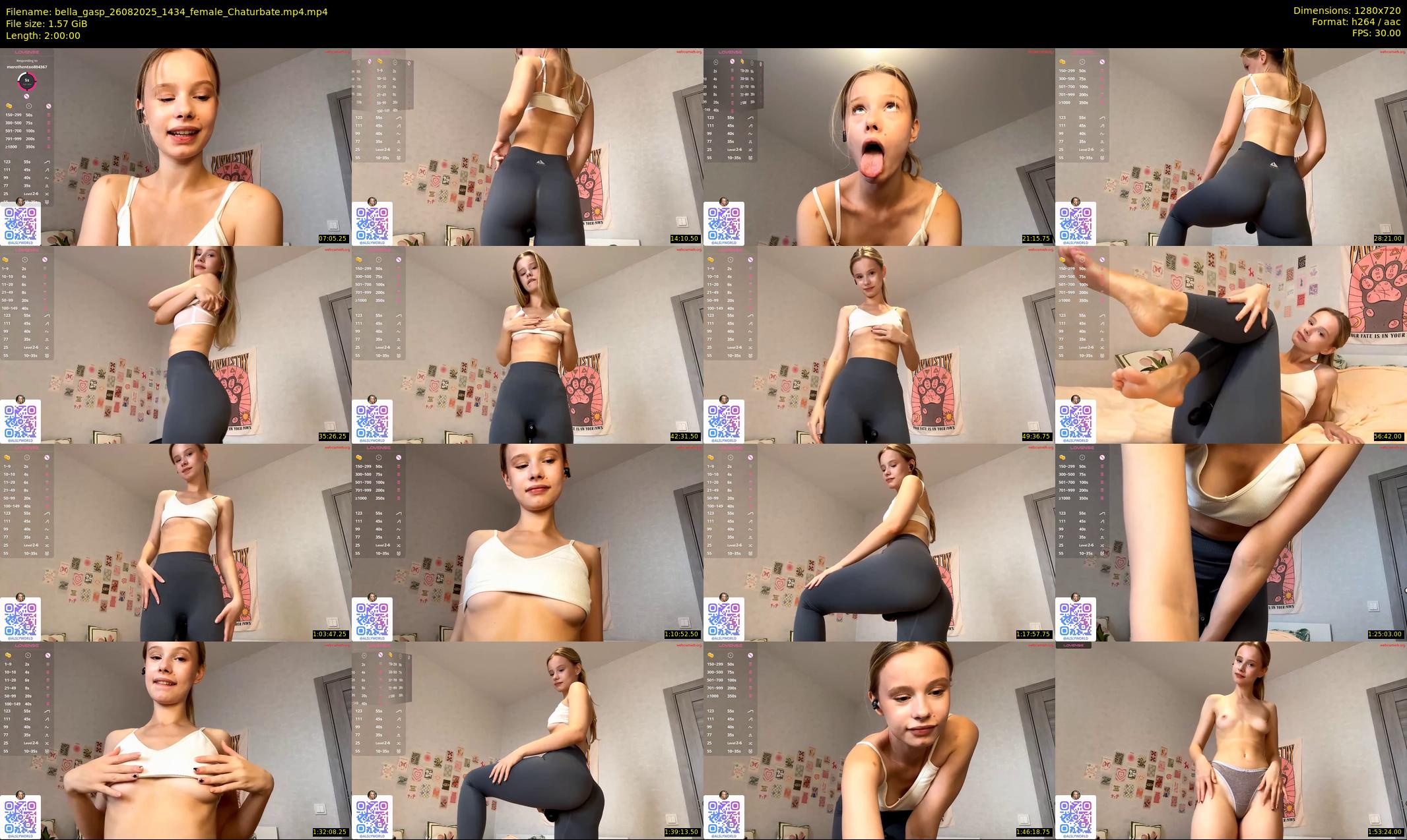 bella_gasp — 120 minute Chaturbate female cam show recording, 720p, Aug 26, 2025