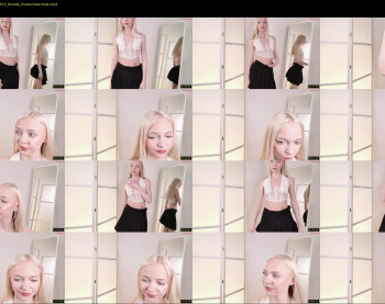 blondagent — 15 minute Chaturbate female cam show recording, 720p, Aug 26, 2025