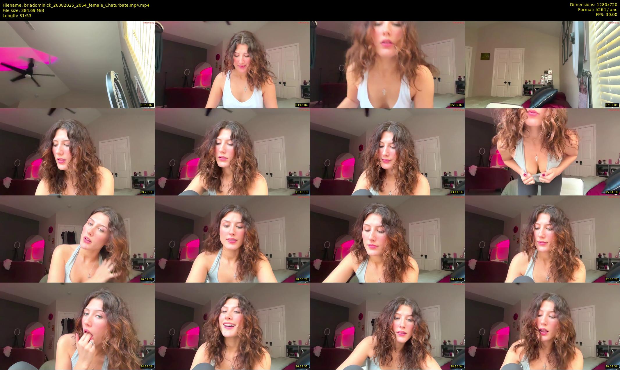 briadominick — 32 minute Chaturbate couple cam show recording, 720p, Aug 26, 2025