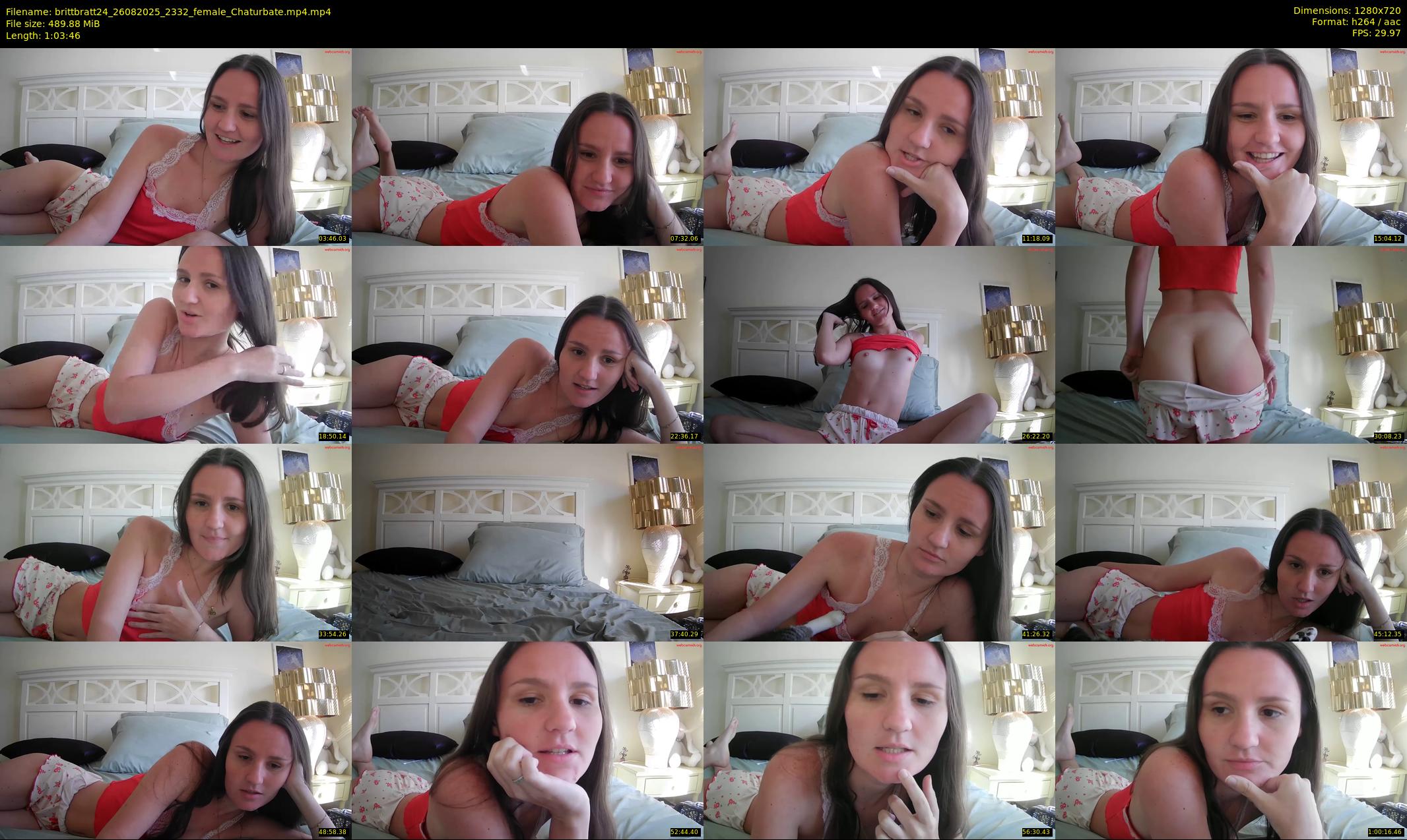 brittbratt24 — 64 minute Chaturbate female cam show recording, 720p, Aug 26, 2025