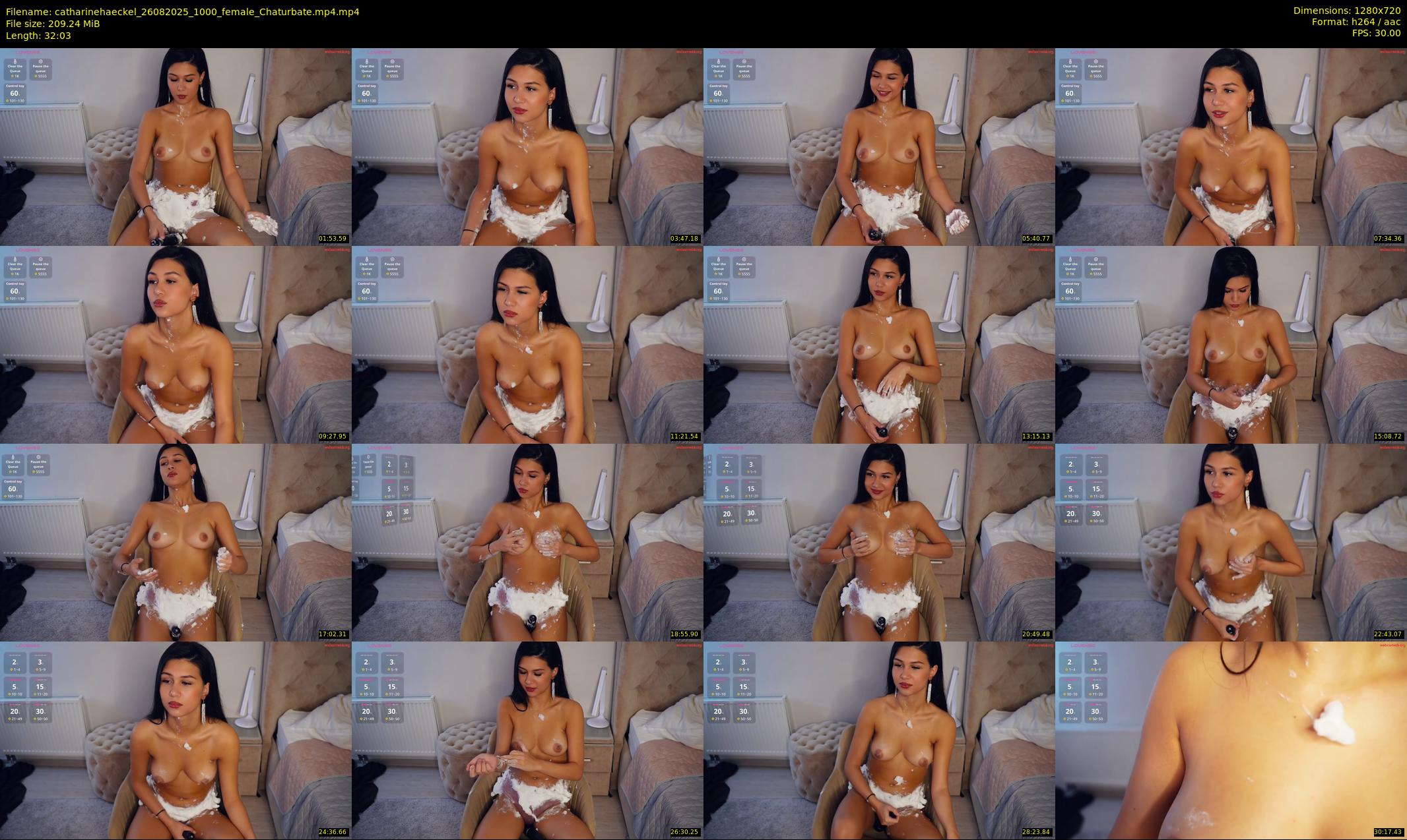 catharinehaeckel — 33 minute Chaturbate female cam show recording, 720p, Aug 26, 2025