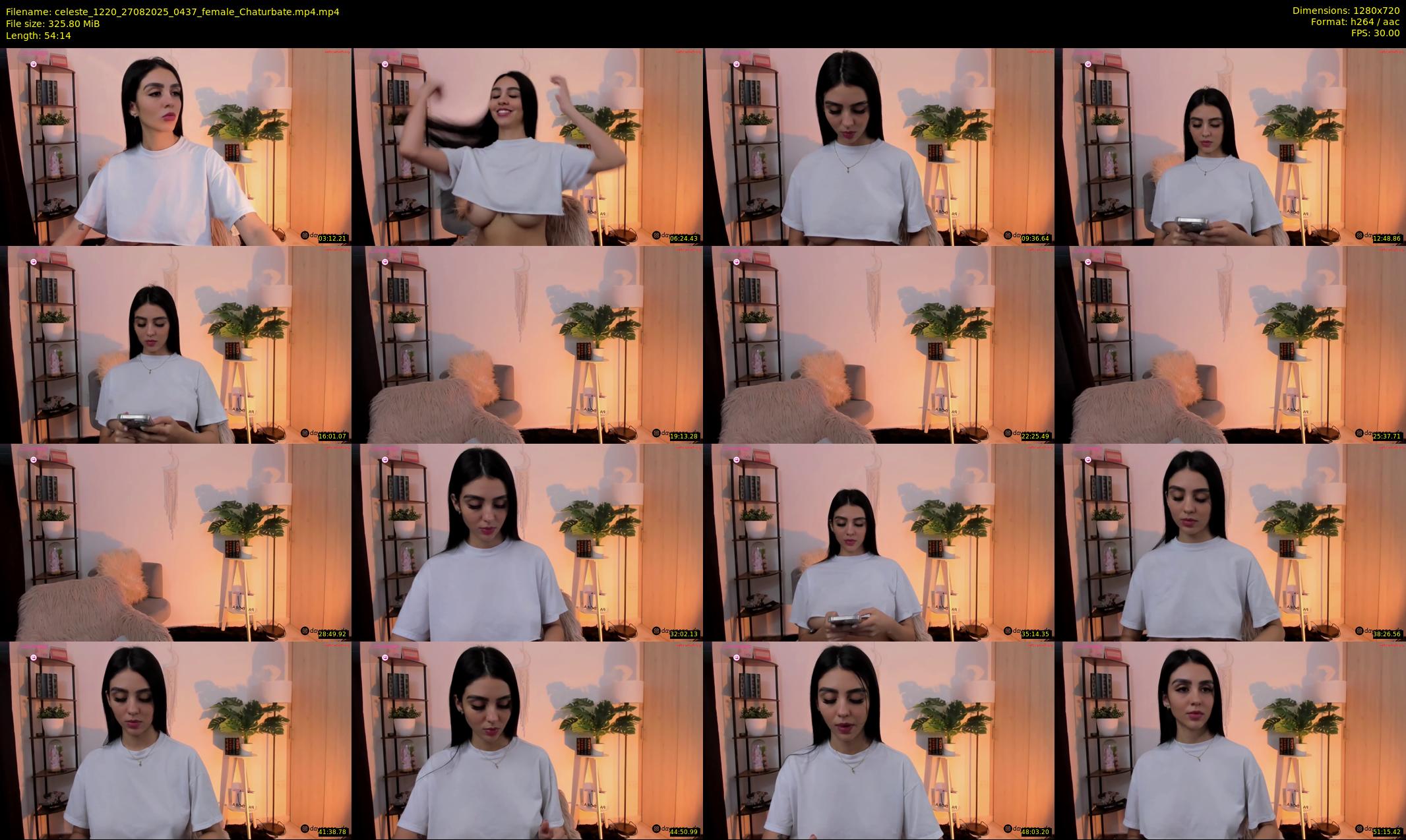 celeste_1220 — 55 minute Chaturbate female cam show recording, 720p, Aug 27, 2025