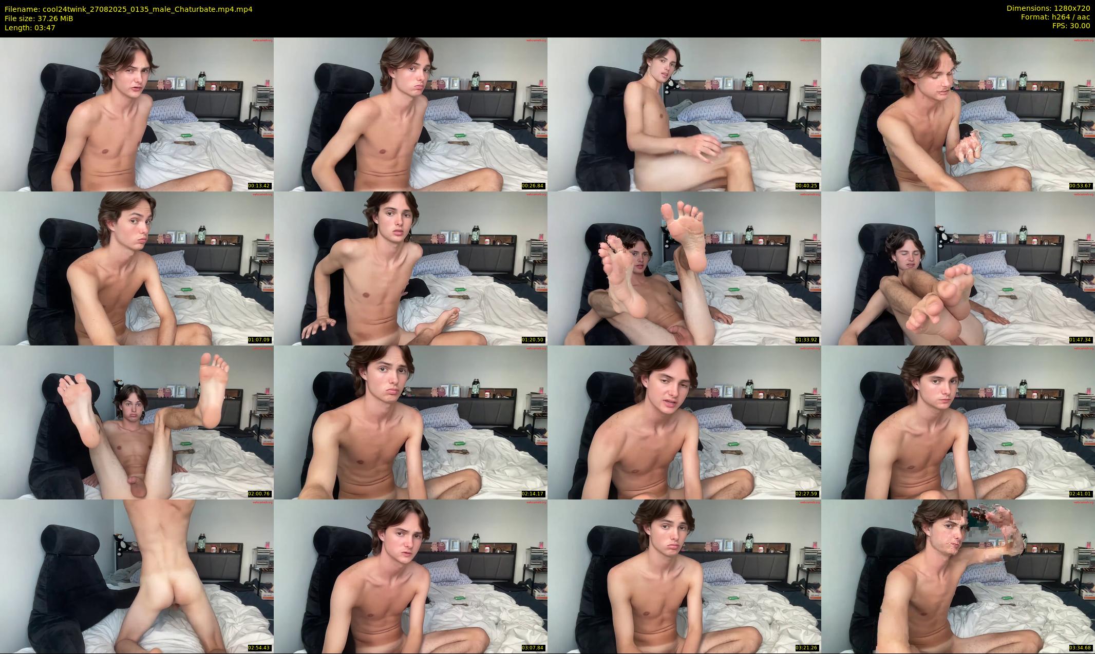 cool24twink — 4 minute Chaturbate male cam show recording, 720p, Aug 27, 2025