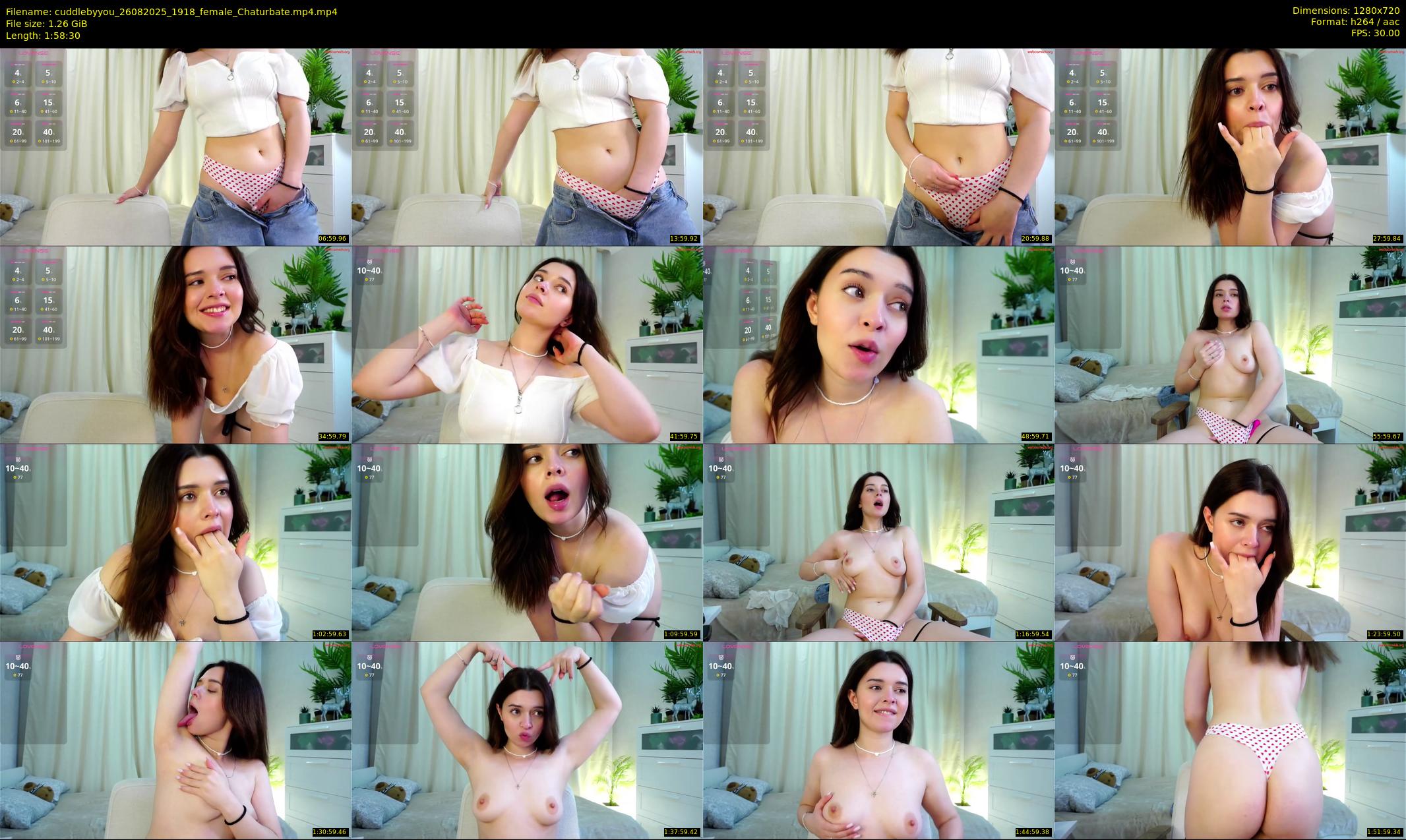 cuddlebyyou — 119 minute Chaturbate female cam show recording, 720p, Aug 26, 2025