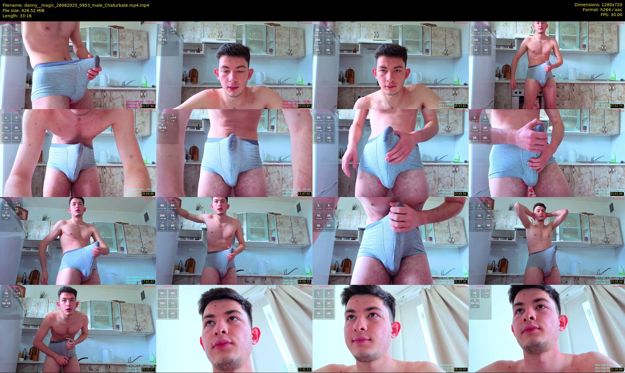 danny__magic — 34 minute Chaturbate male cam show recording, 720p, Aug 26, 2025
