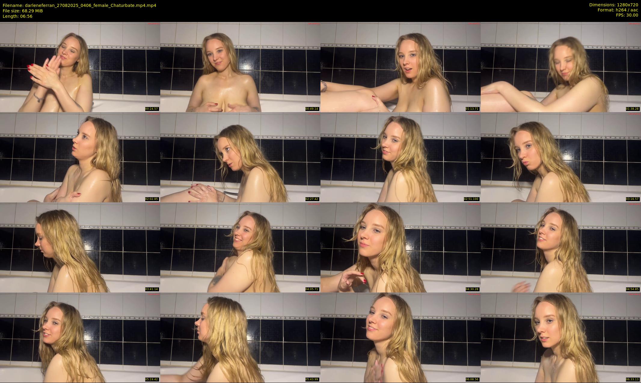darleneferran — 7 minute Chaturbate female cam show recording, 720p, Aug 27, 2025