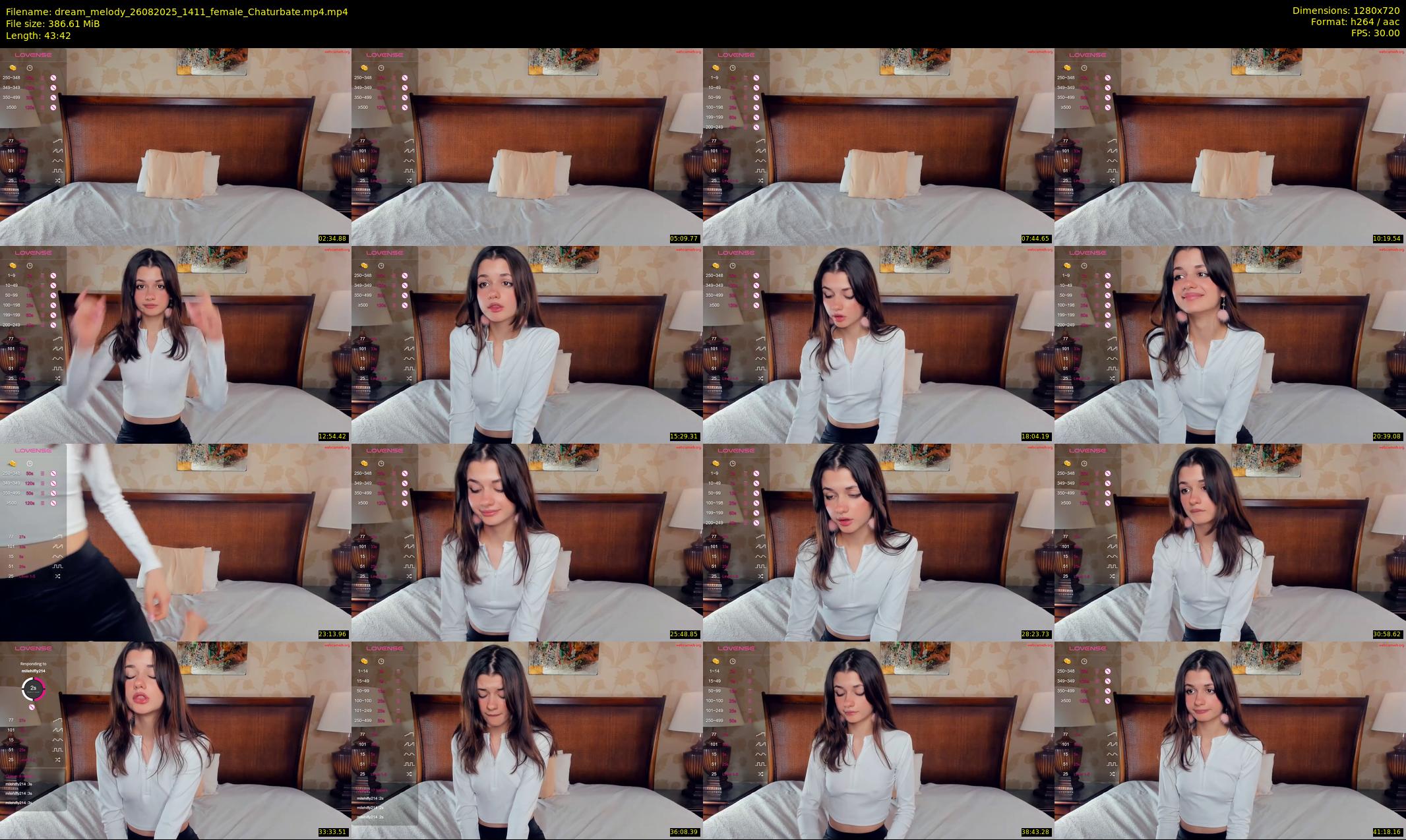 dream_melody — 44 minute Chaturbate female cam show recording, 720p, Aug 26, 2025