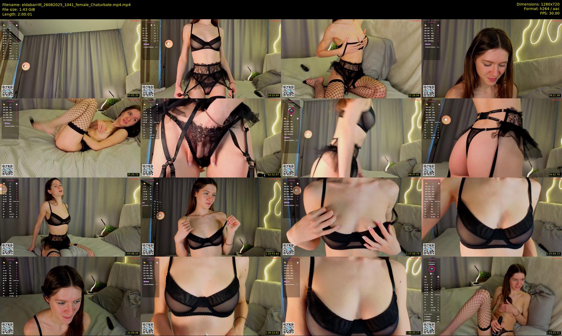 eldabarritt — 121 minute Chaturbate female cam show recording, 720p, Aug 26, 2025