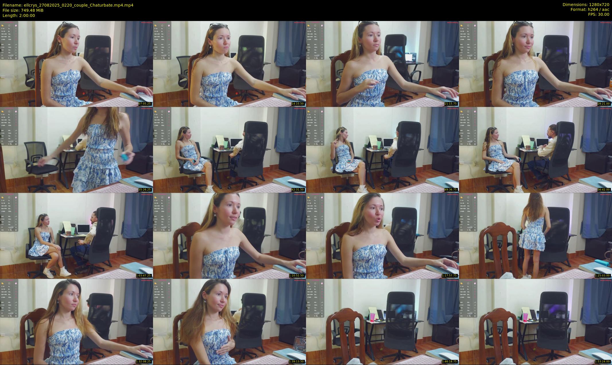 ellcrys — 120 minute Chaturbate couple cam show recording, 720p, Aug 27, 2025
