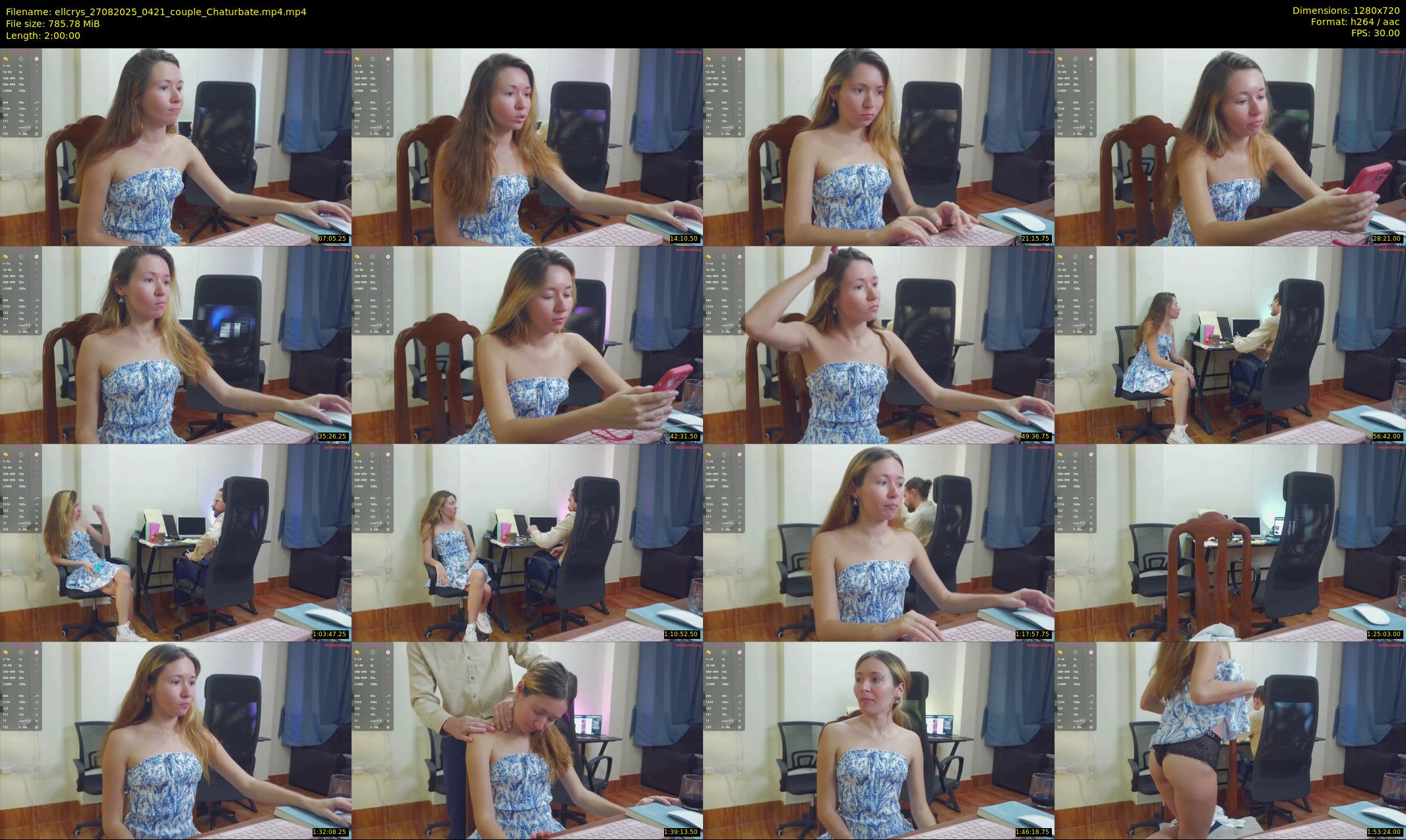 ellcrys — 120 minute Chaturbate couple cam show recording, 720p, Aug 27, 2025