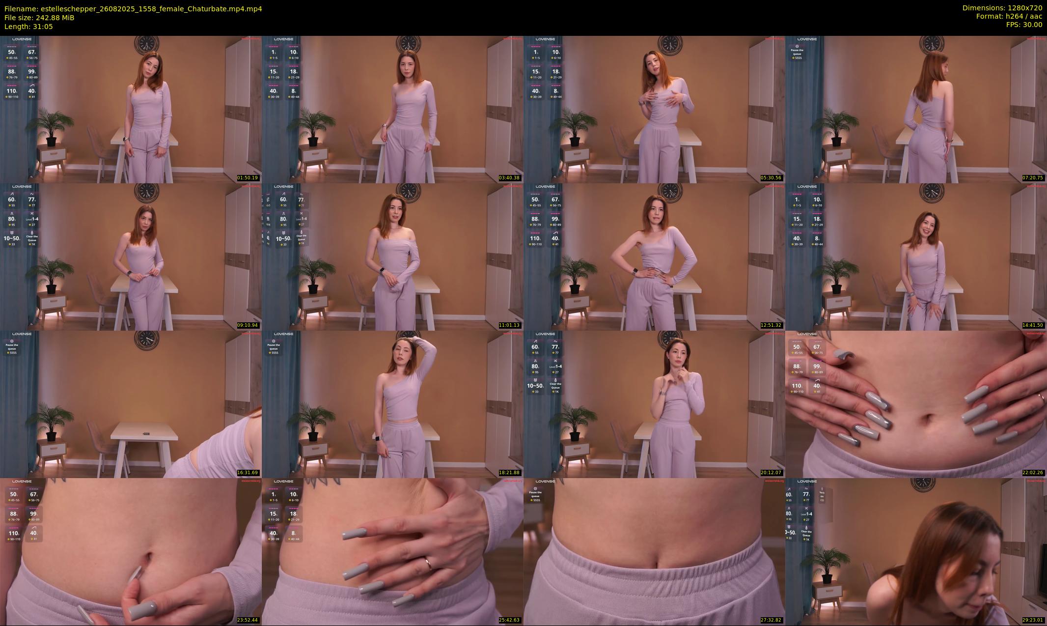 estelleschepper — 32 minute Chaturbate female cam show recording, 720p, Aug 26, 2025