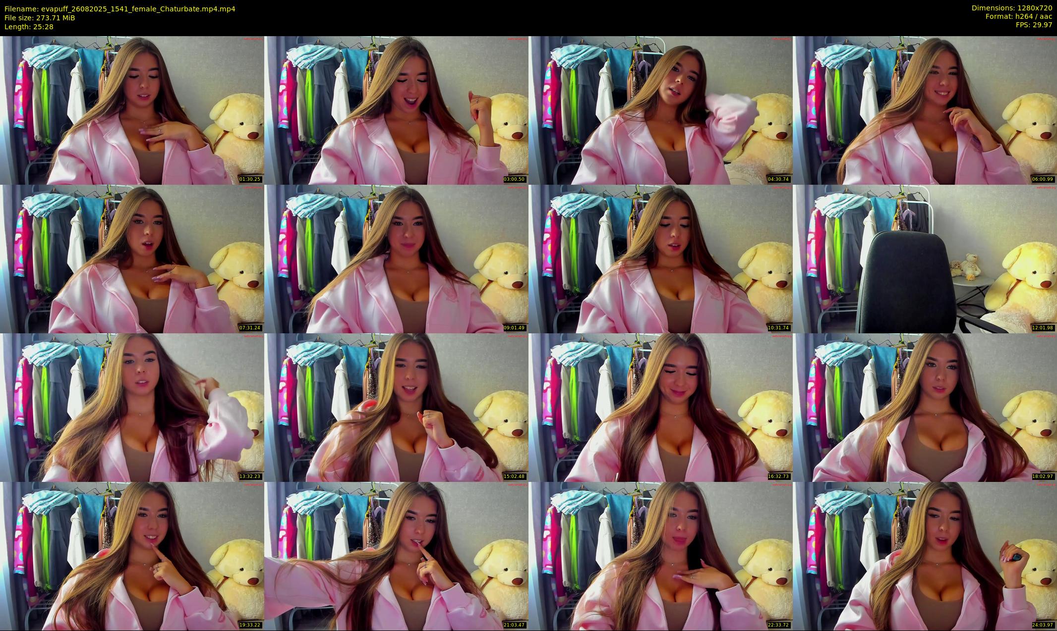 evapuff — 26 minute Chaturbate female cam show recording, 720p, Aug 26, 2025
