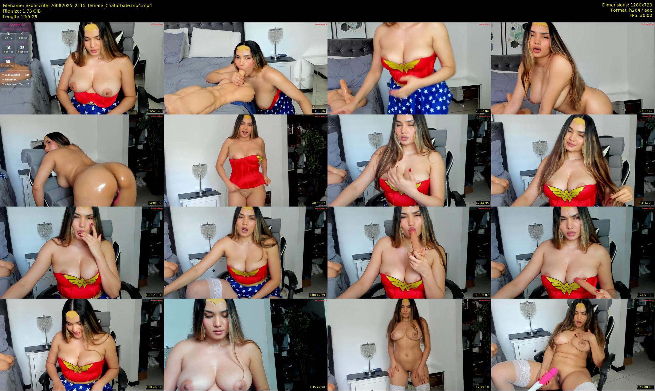 exoticcute — 116 minute Chaturbate female cam show recording, 720p, Aug 26, 2025