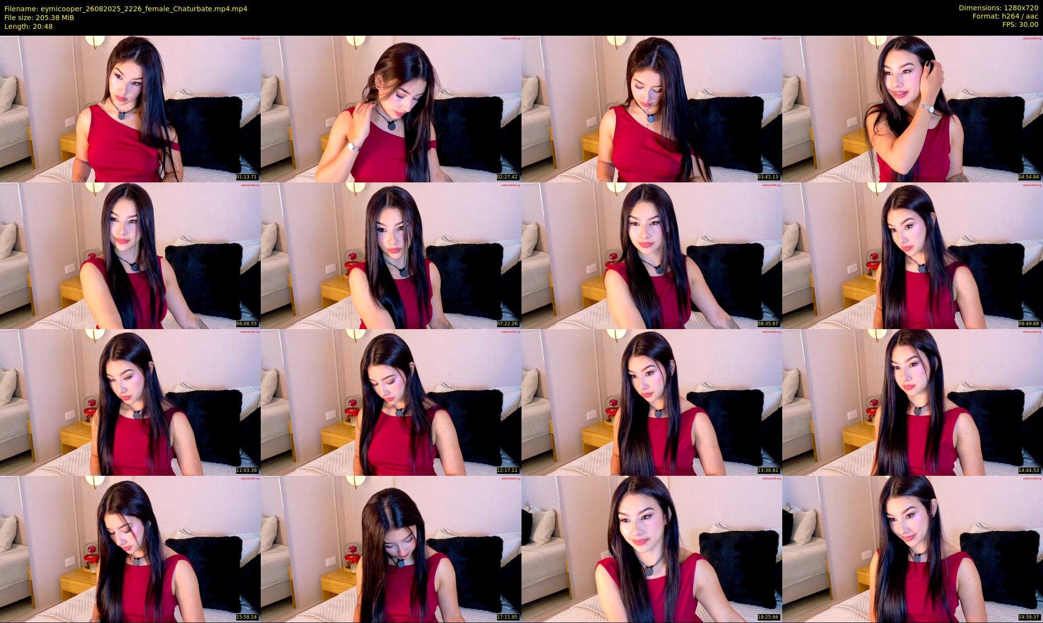 eymicooper — 21 minute Chaturbate female cam show recording, 720p, Aug 26, 2025