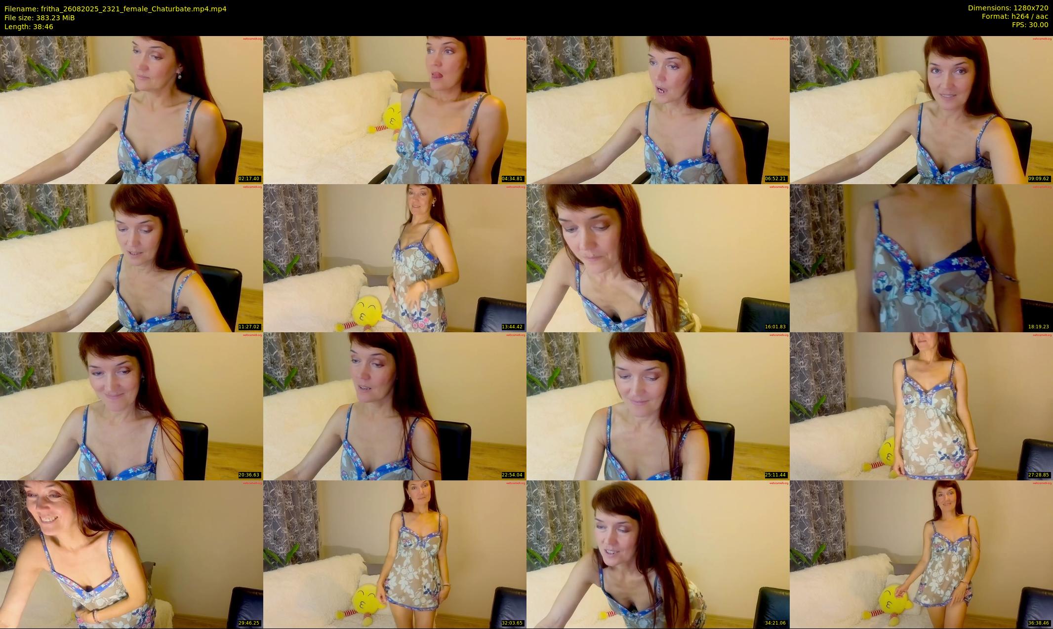 fritha — 39 minute Chaturbate female cam show recording, 720p, Aug 26, 2025