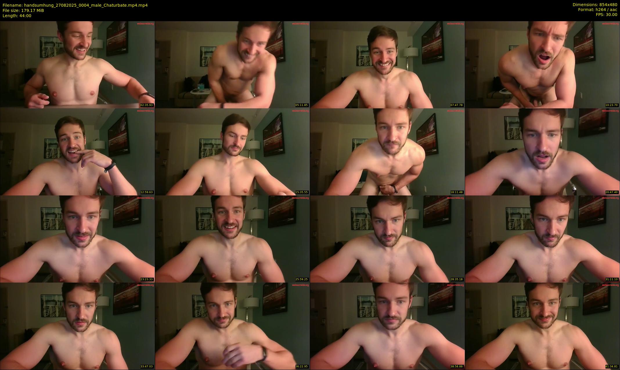 handsumhung — 44 minute Chaturbate male cam show recording, 480p, Aug 27, 2025