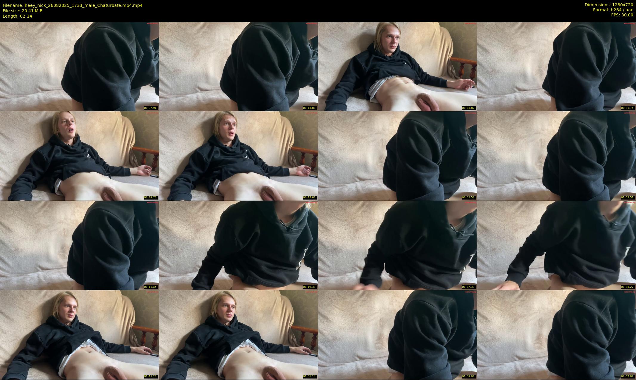 heey_nick — 3 minute Chaturbate male cam show recording, 720p, Aug 26, 2025
