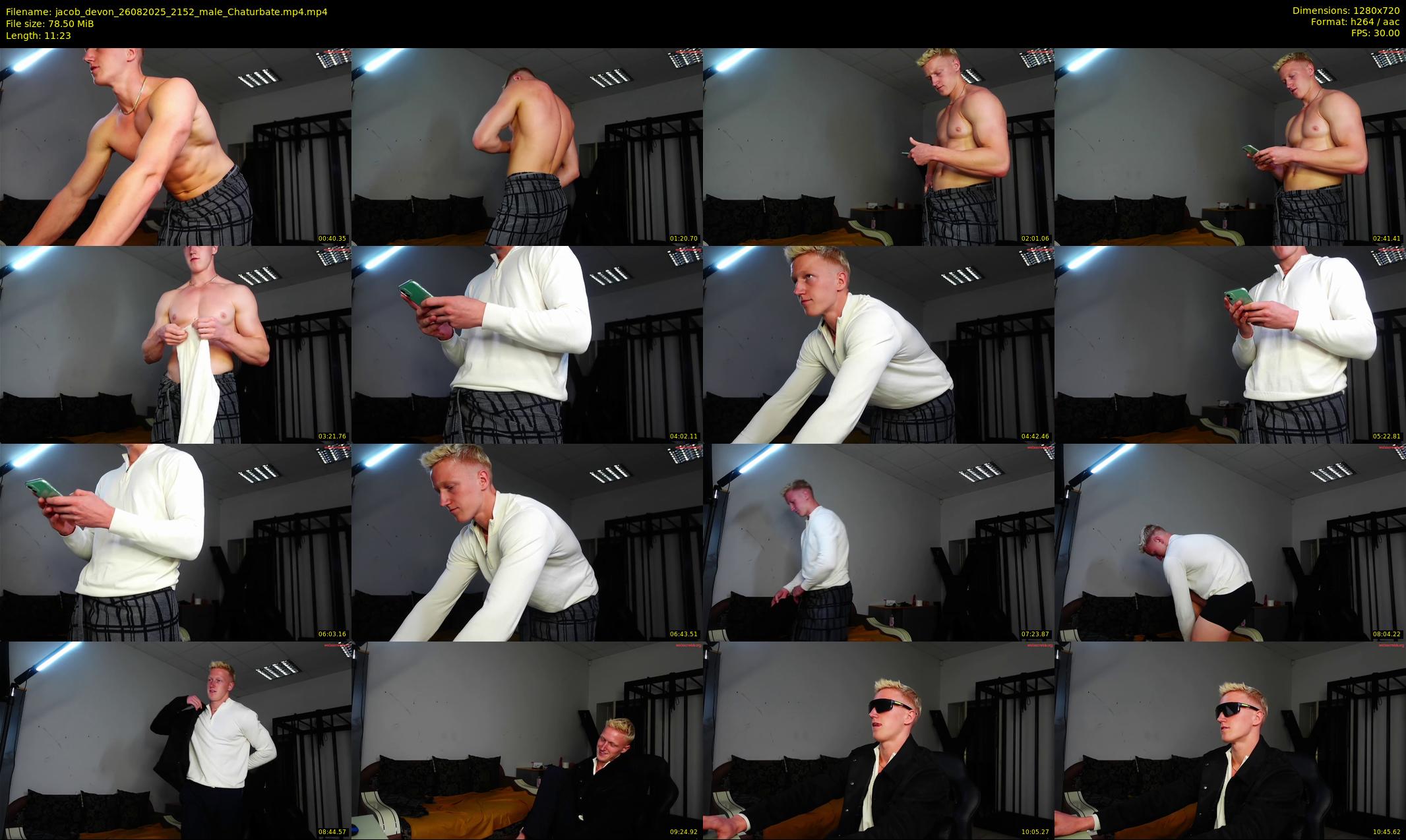 jacob_devon — 12 minute Chaturbate male cam show recording, 720p, Aug 26, 2025