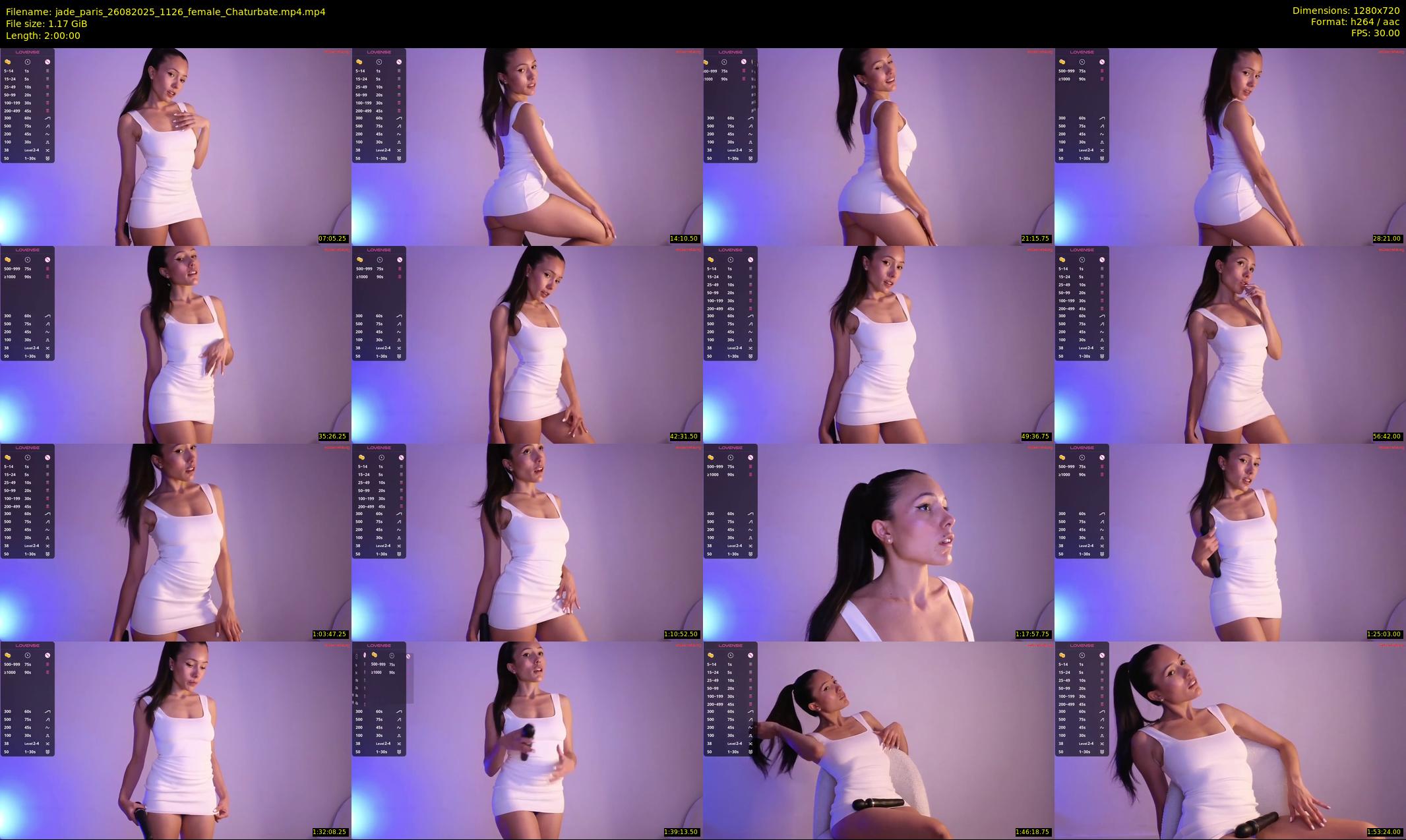 jade_paris — 120 minute Chaturbate female cam show recording, 720p, Aug 26, 2025