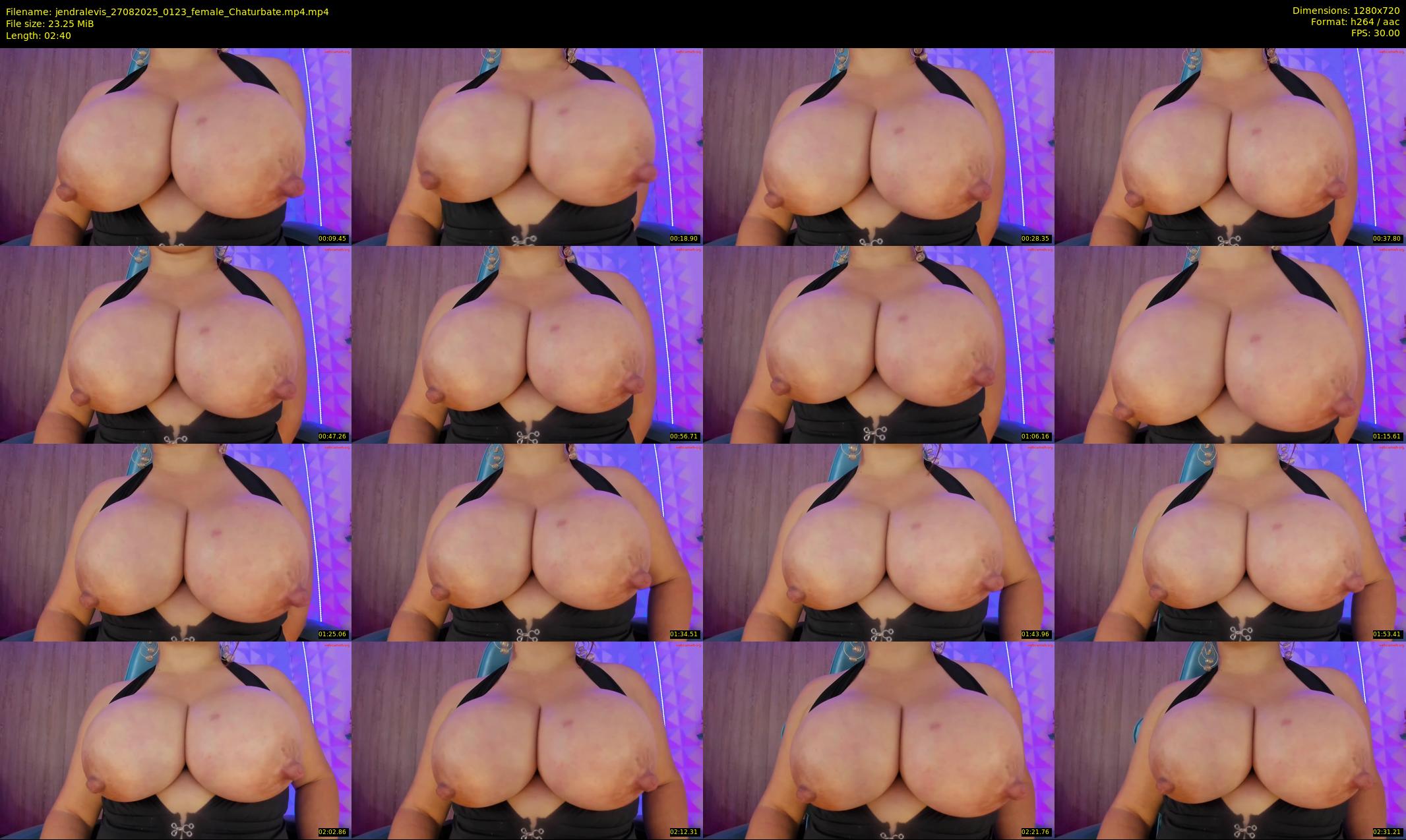 jendralevis — 3 minute Chaturbate female cam show recording, 720p, Aug 27, 2025