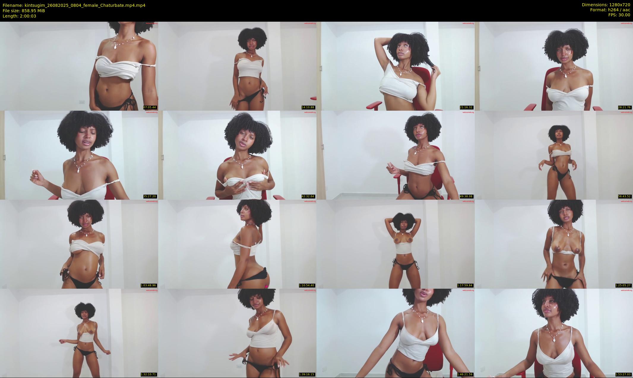 kintsugim — 121 minute Chaturbate female cam show recording, 720p, Aug 26, 2025