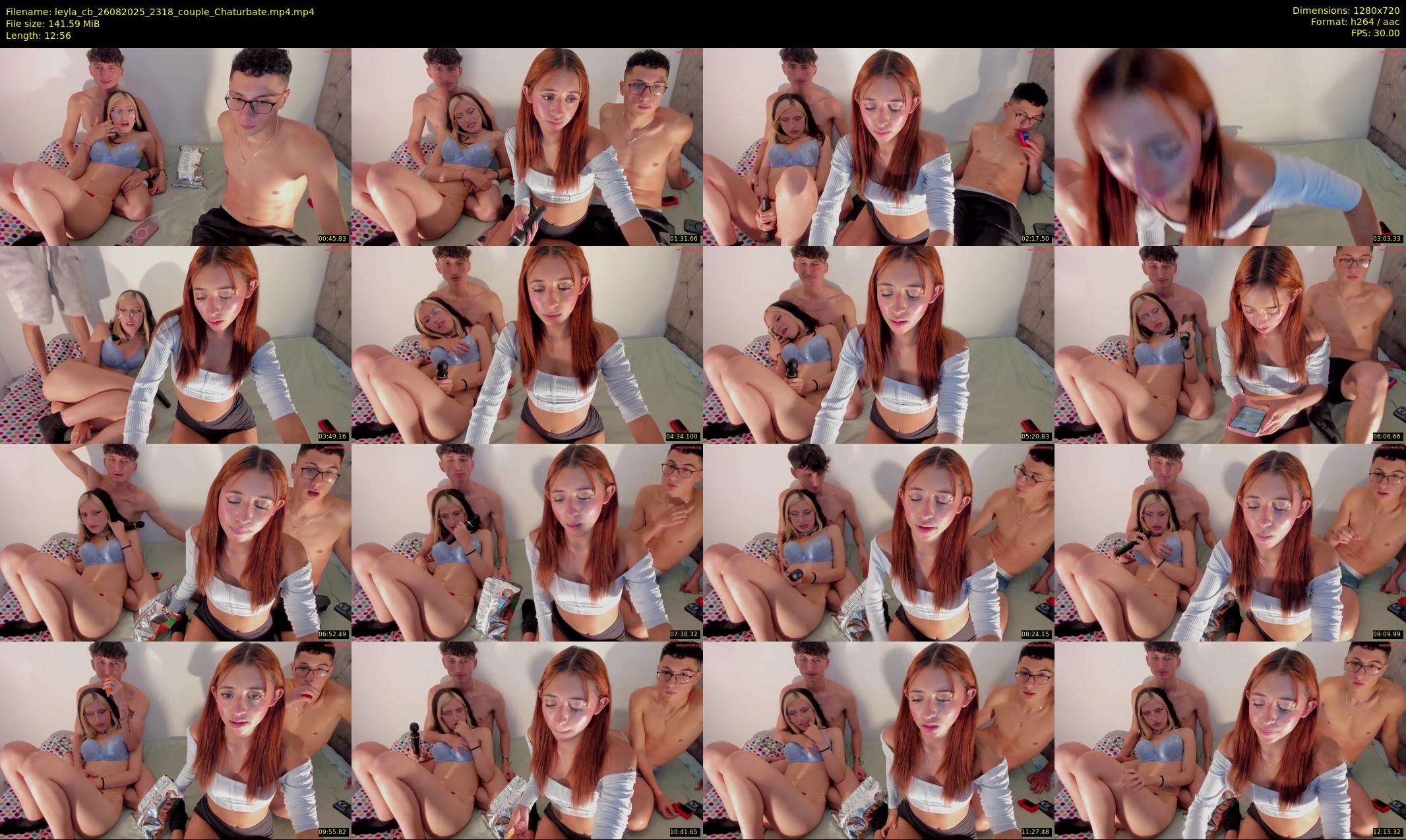 leyla_cb — 13 minute Chaturbate couple cam show recording, 720p, Aug 26, 2025