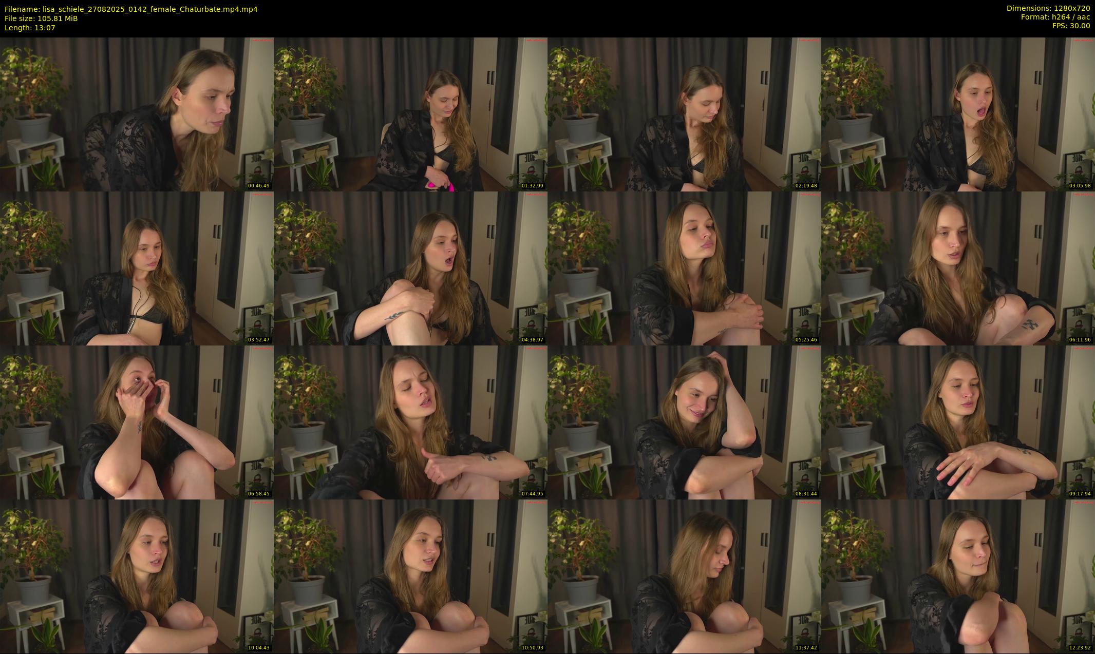 lisa_schiele — 14 minute Chaturbate female cam show recording, 720p, Aug 27, 2025