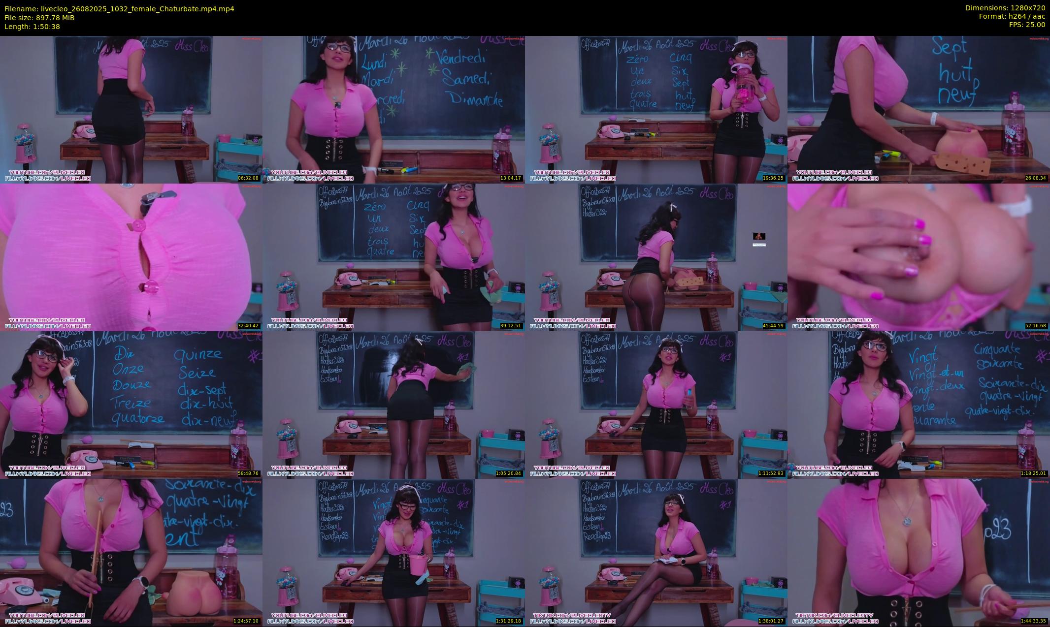 livecleo — 111 minute Chaturbate female cam show recording, 720p, Aug 26, 2025