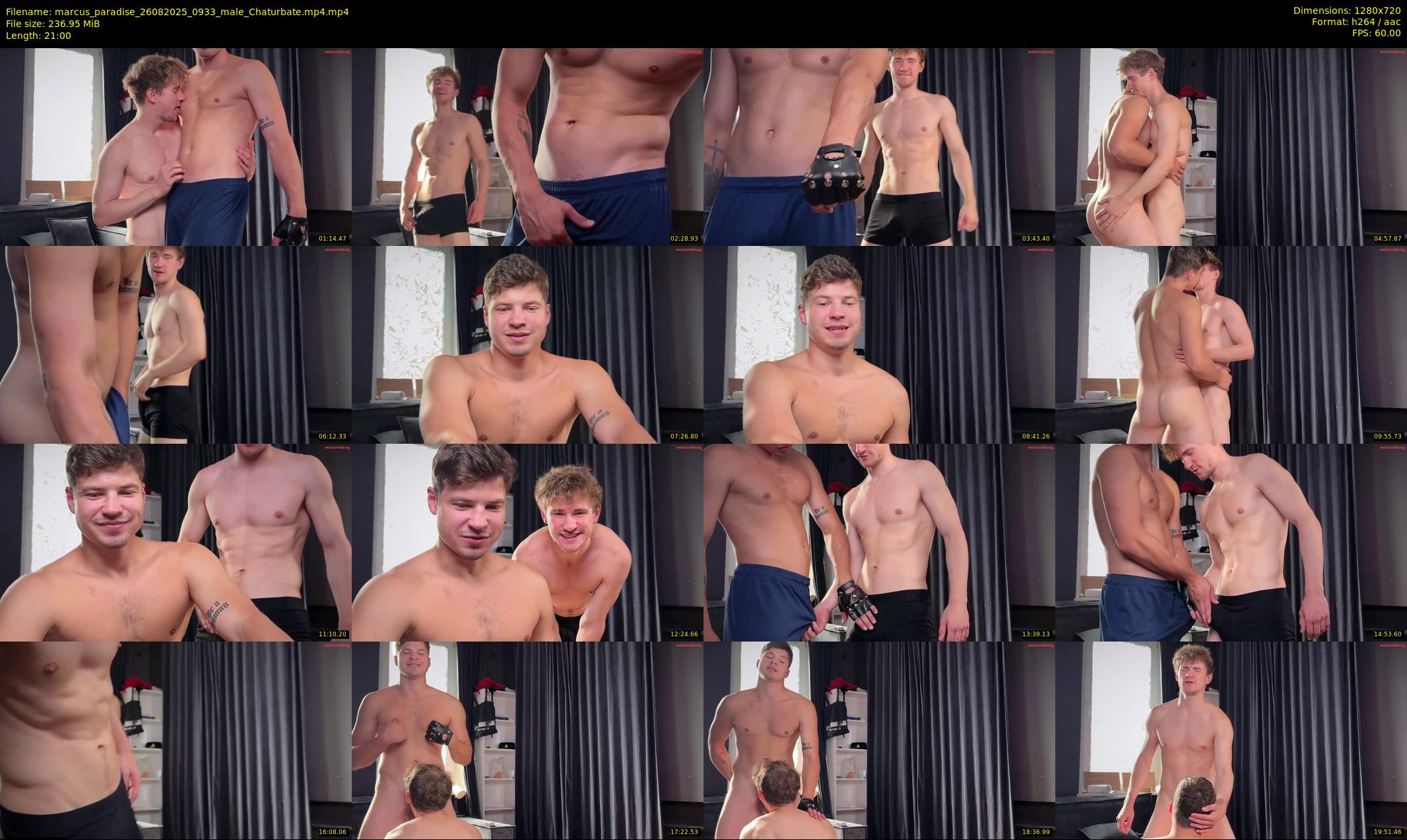 marcus_paradise — 21 minute Chaturbate male cam show recording, 720p, Aug 26, 2025