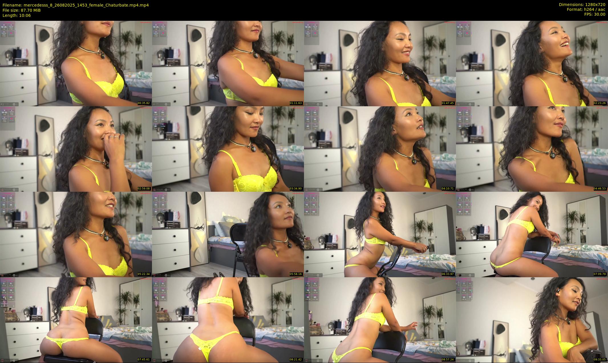 mercedesss_8 — 11 minute Chaturbate female cam show recording, 720p, Aug 26, 2025